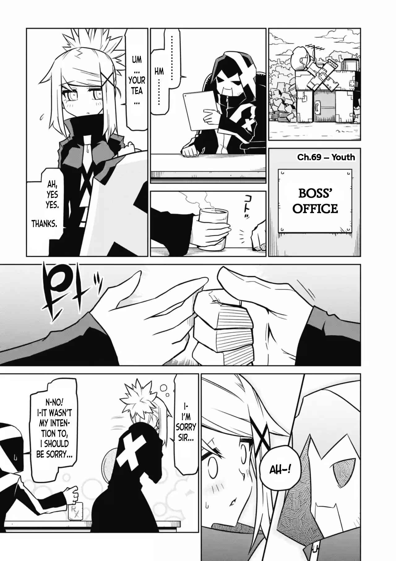 Page 2 Chapter 69 Zannen Jokanbu Black General-san