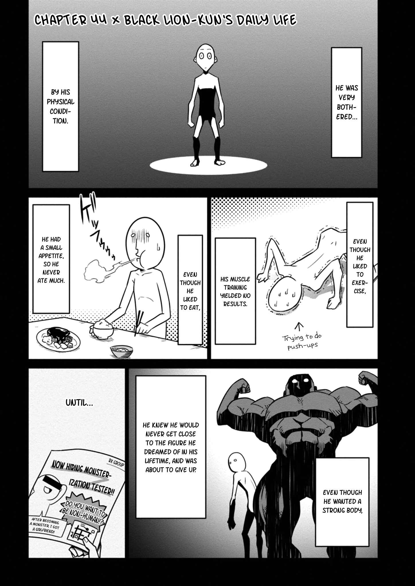 Page 1 Chapter 44 Zannen Jokanbu Black General-san