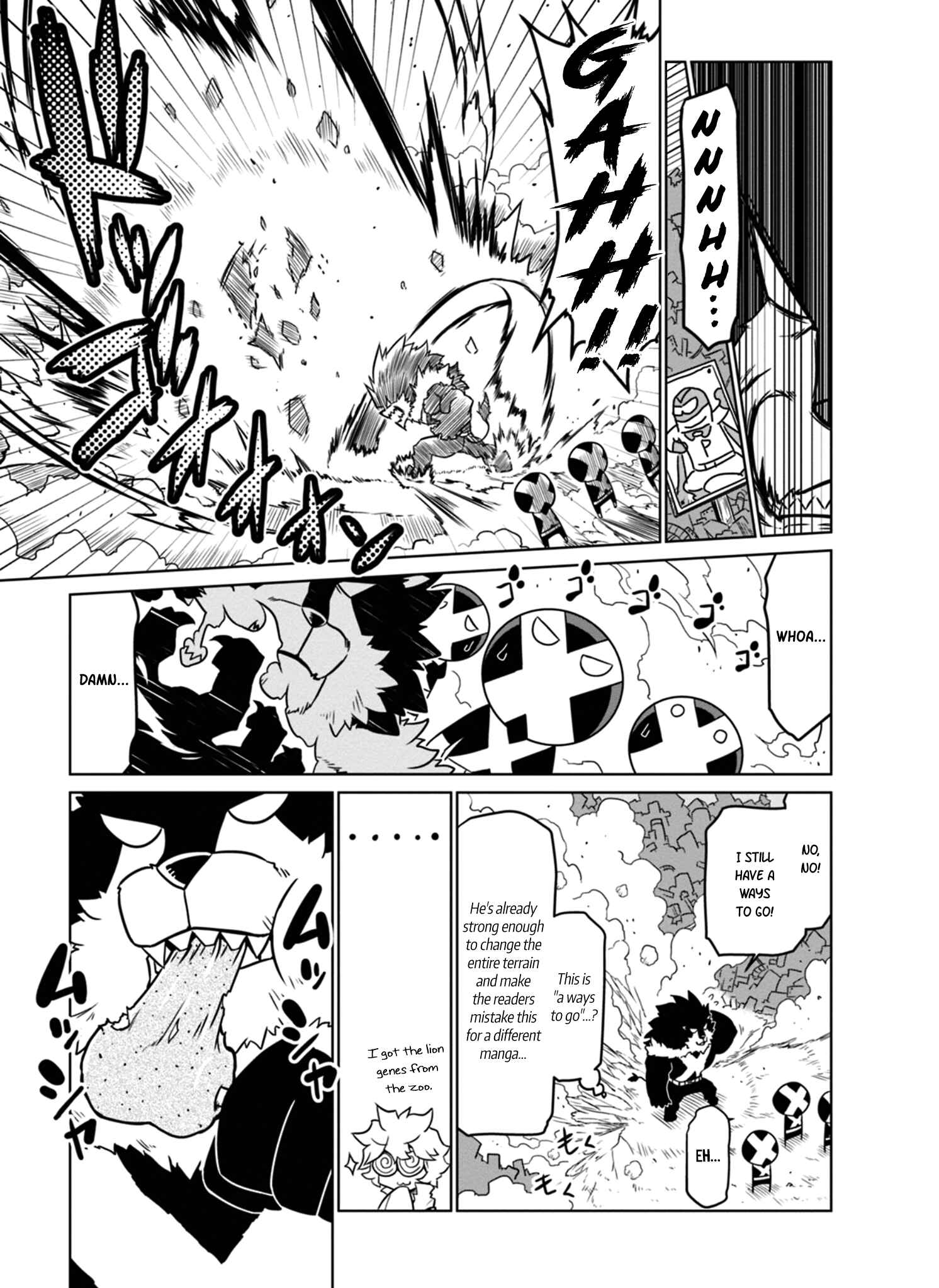 Page 3 Chapter 44 Zannen Jokanbu Black General-san