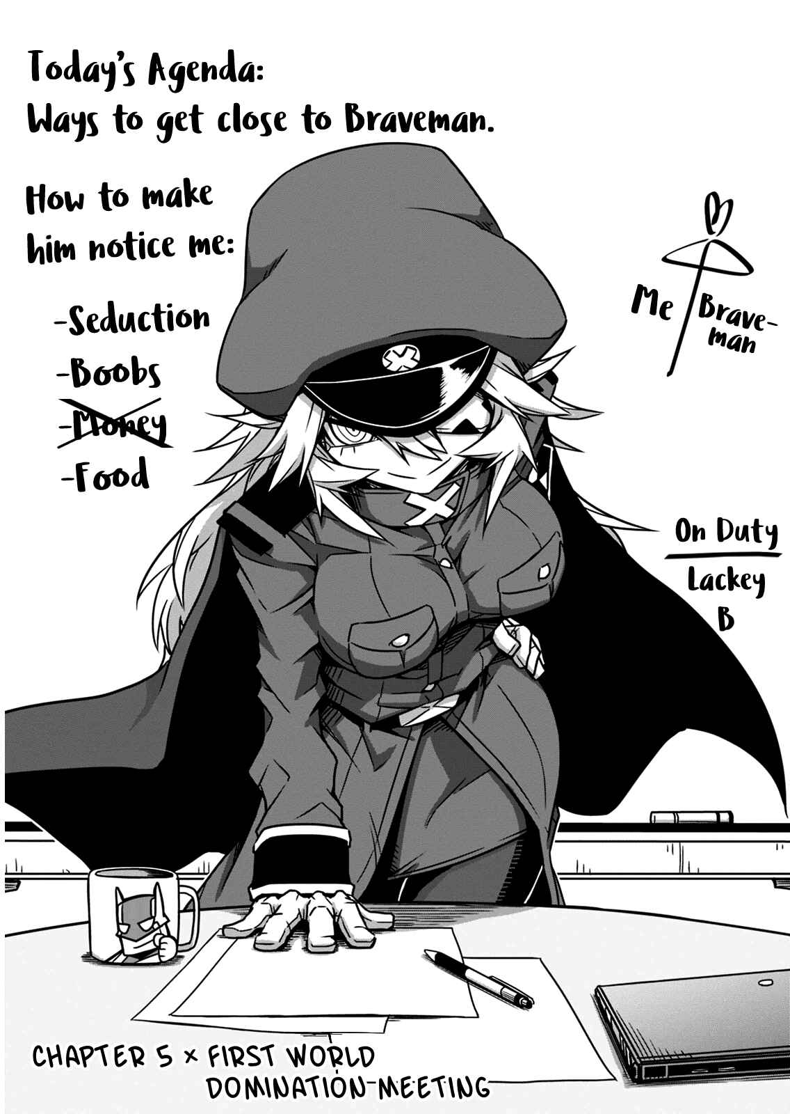 Page 1 Chapter 5 Zannen Jokanbu Black General-san
