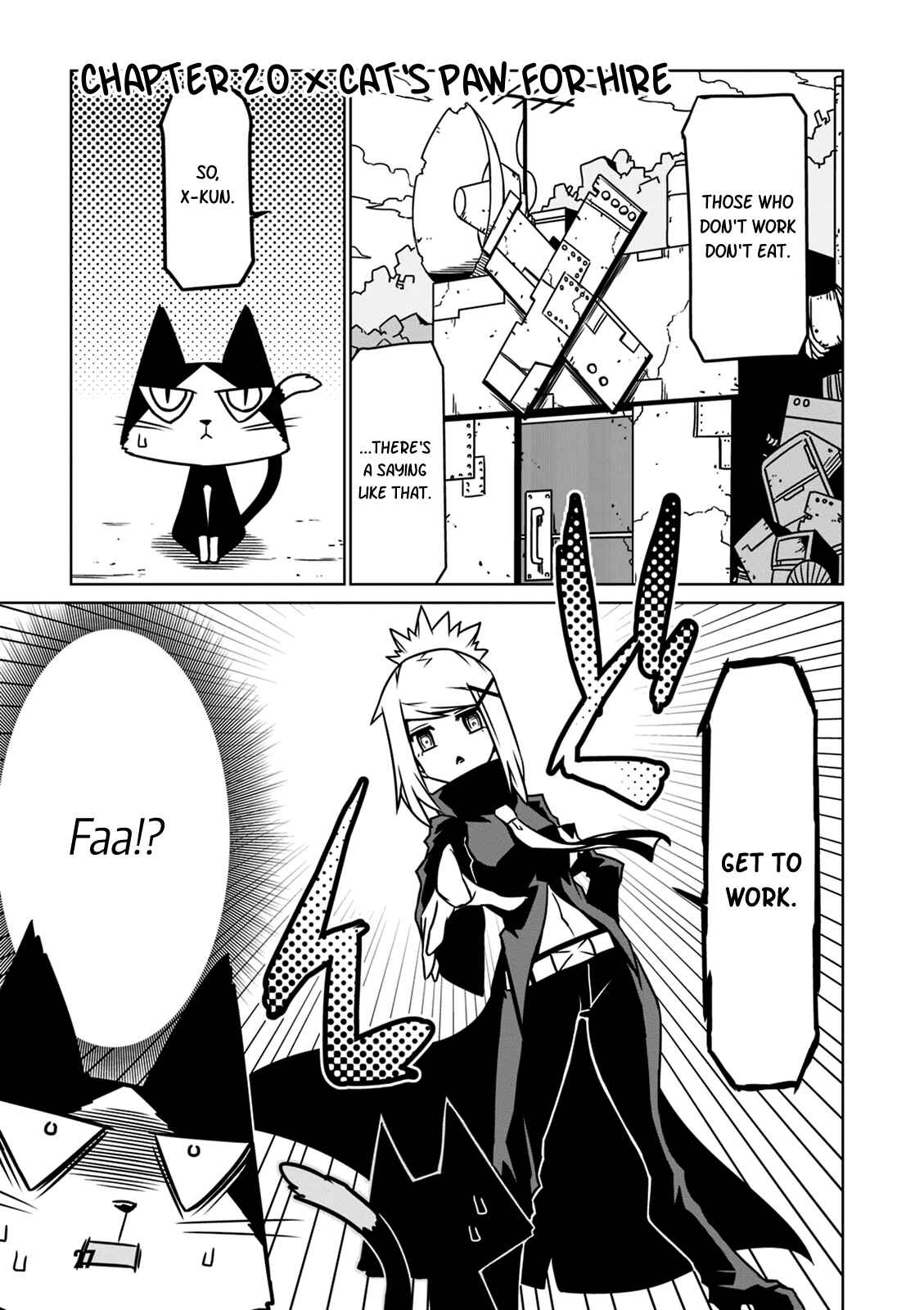 Page 1 Chapter 20 Zannen Jokanbu Black General-san