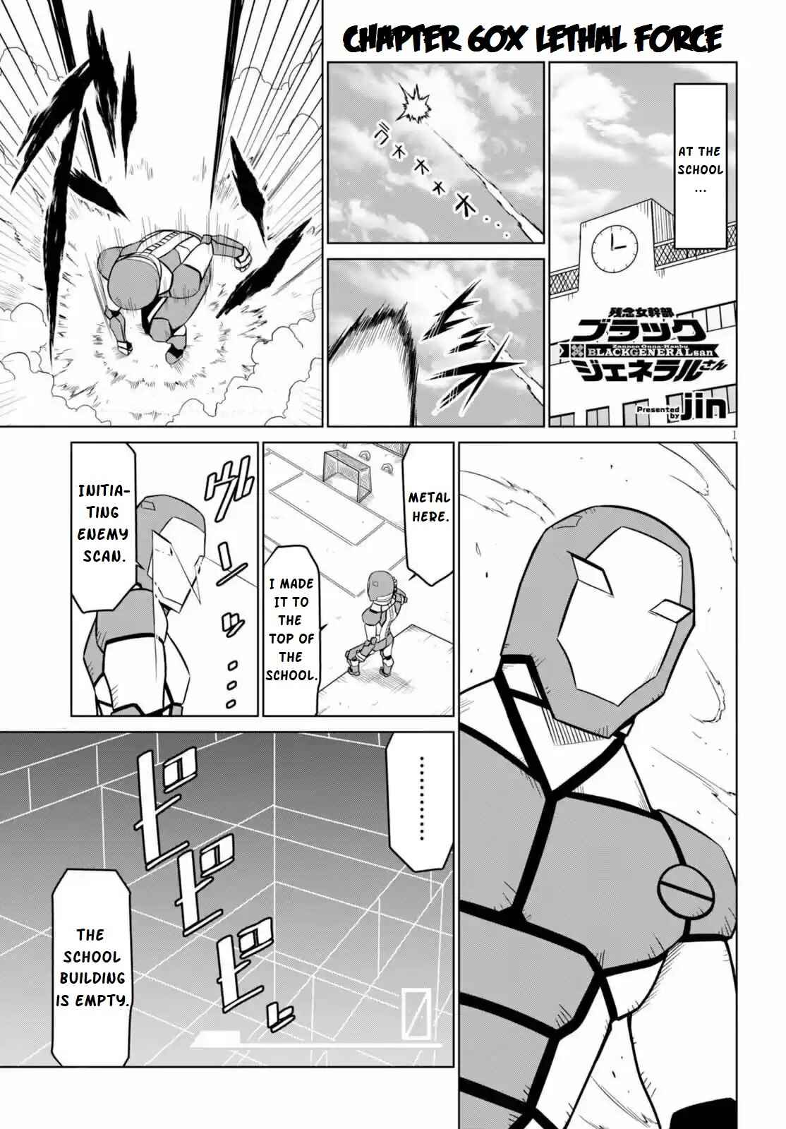Page 2 Chapter 60 Zannen Jokanbu Black General-san