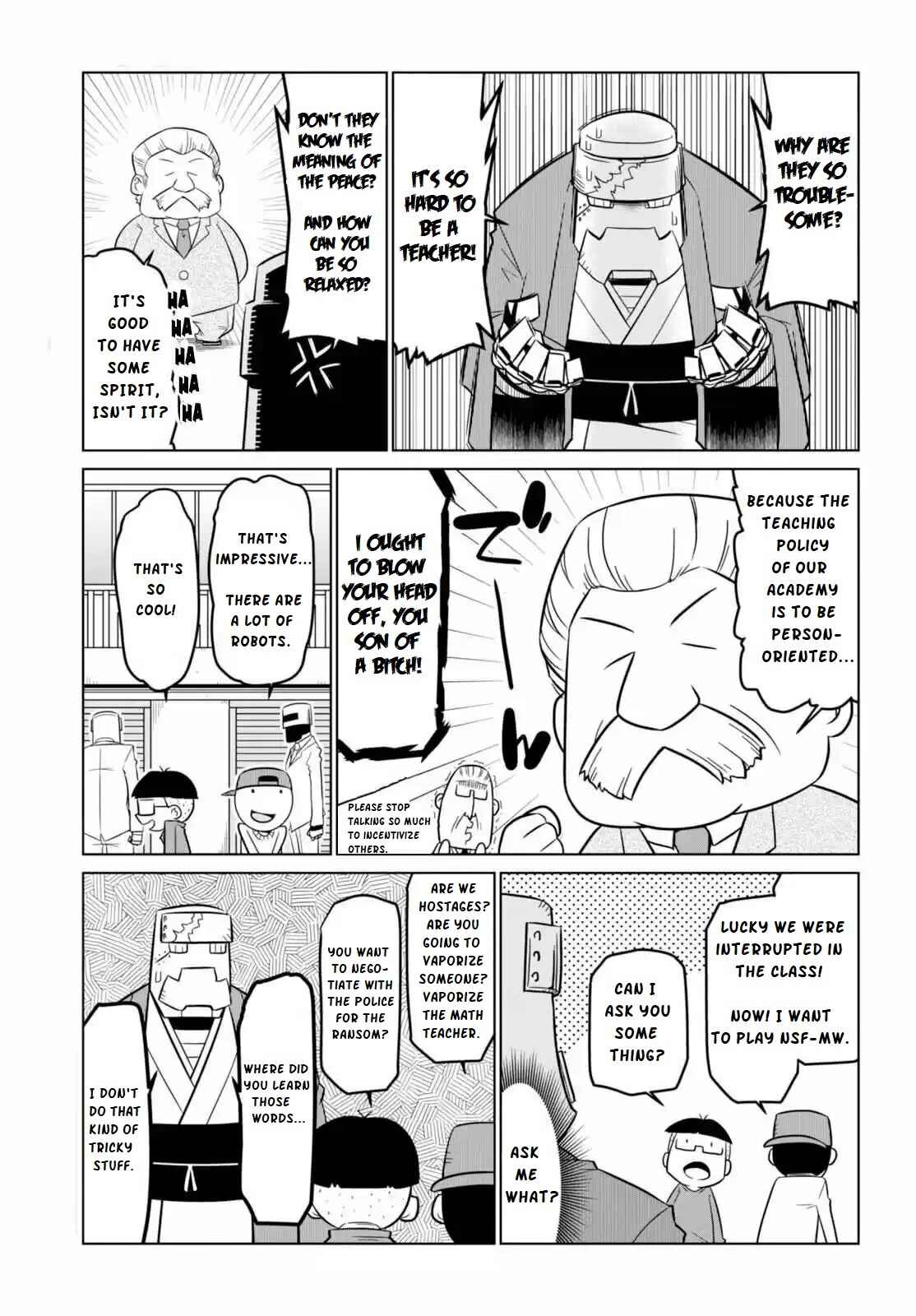 Page 4 Chapter 60 Zannen Jokanbu Black General-san