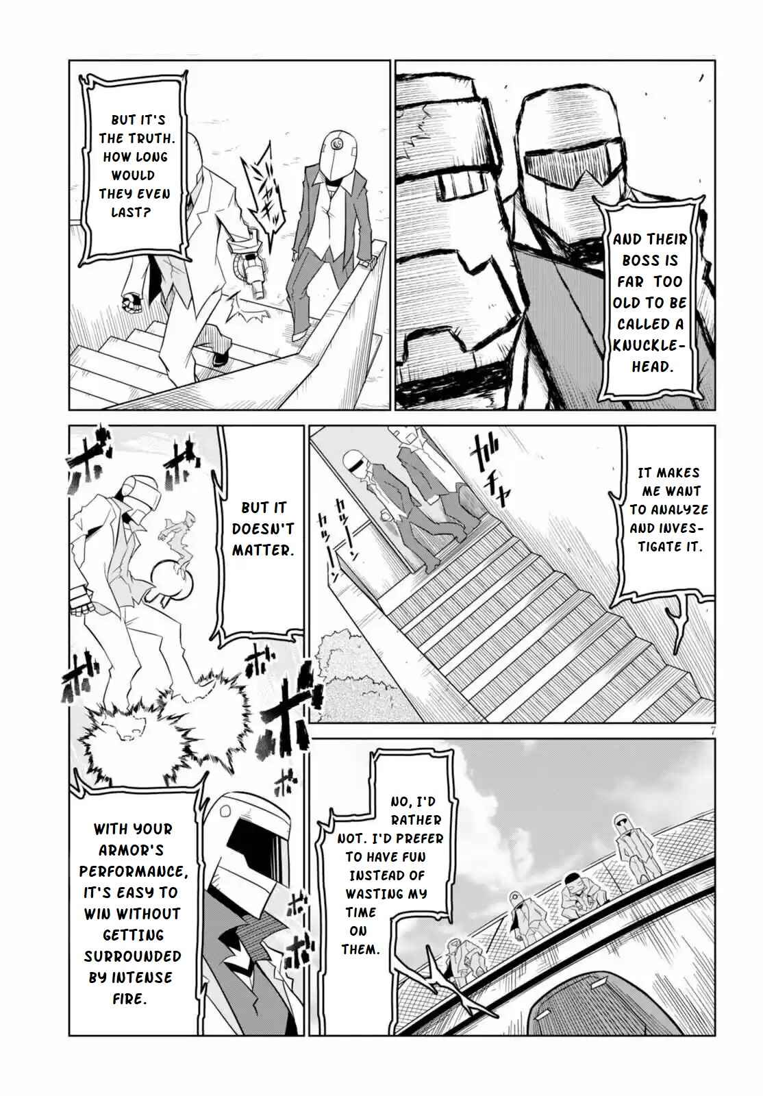 Page 8 Chapter 60 Zannen Jokanbu Black General-san