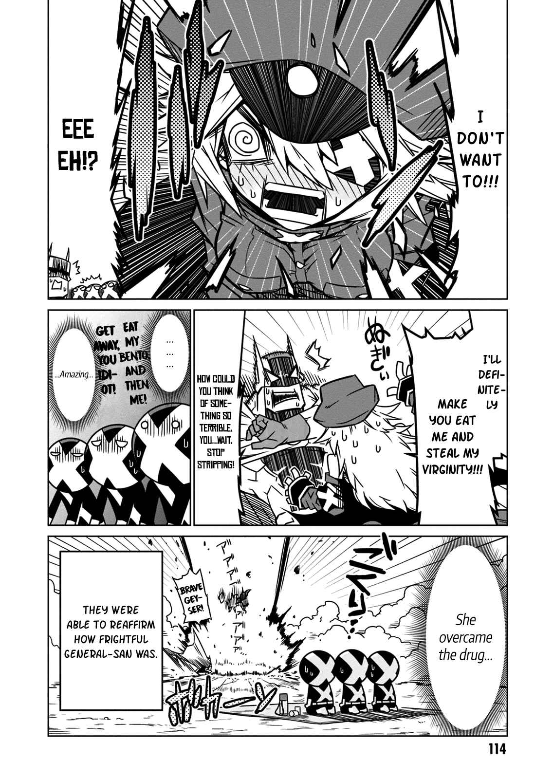 Page 8 Chapter 12 Zannen Jokanbu Black General-san