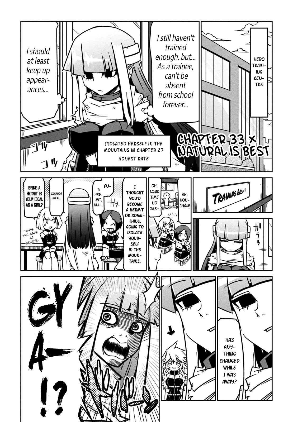 Page 1 Chapter 33 Zannen Jokanbu Black General-san