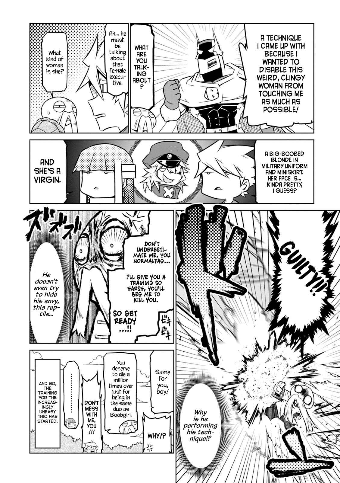 Page 10 Chapter 54 Zannen Jokanbu Black General-san