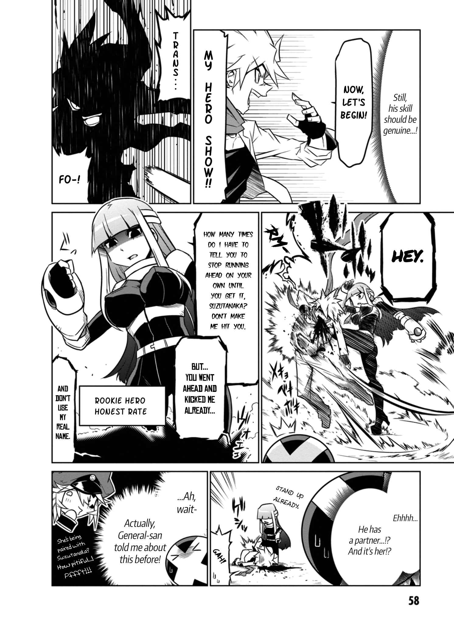 Page 6 Chapter 40 Zannen Jokanbu Black General-san