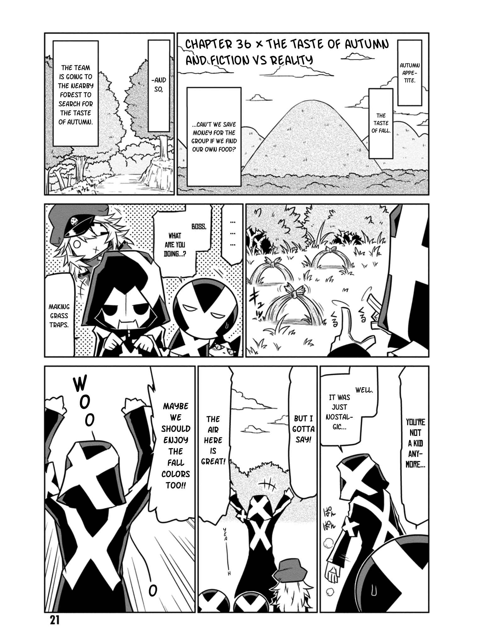 Page 1 Chapter 36 Zannen Jokanbu Black General-san
