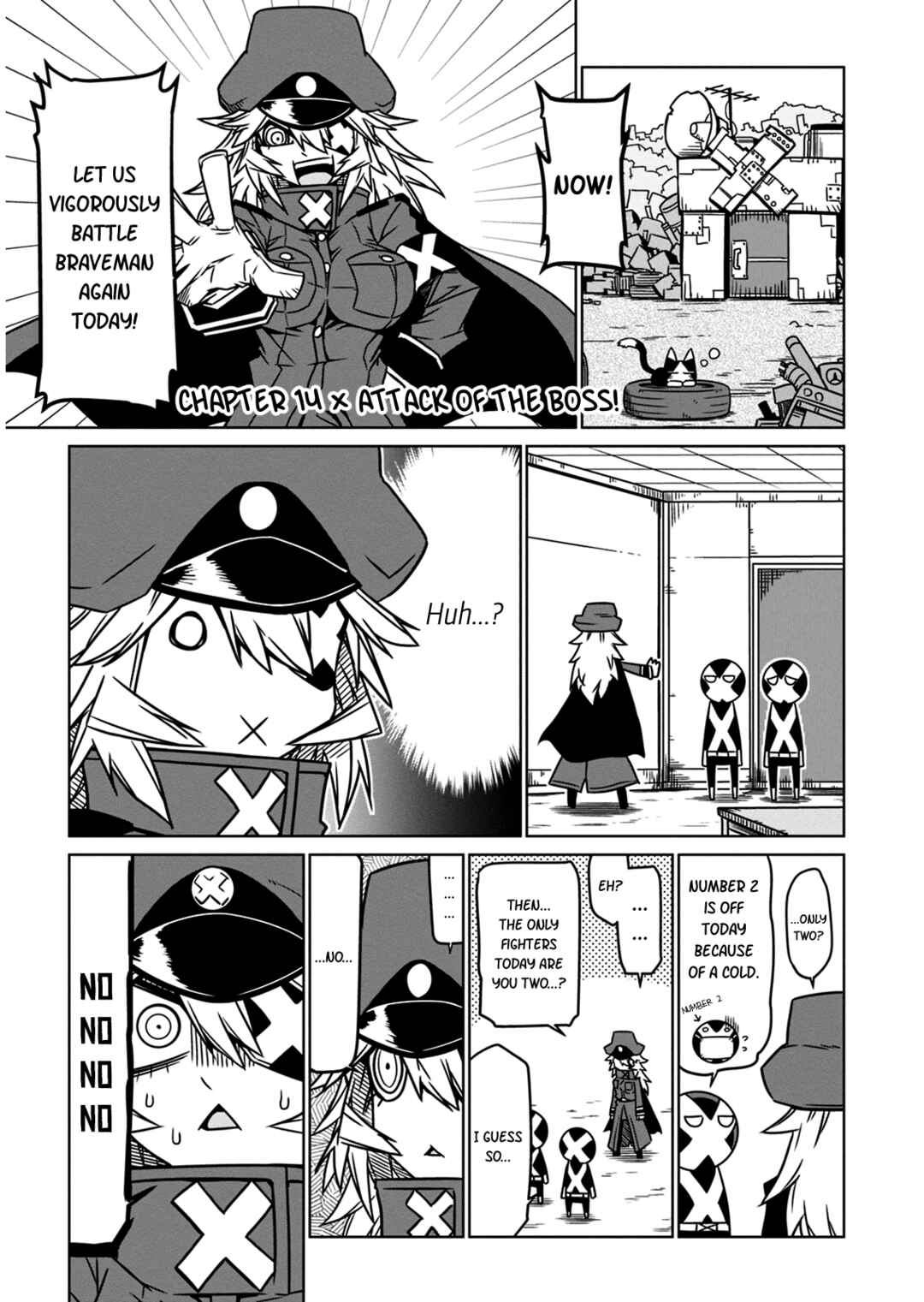 Page 1 Chapter 14 Zannen Jokanbu Black General-san