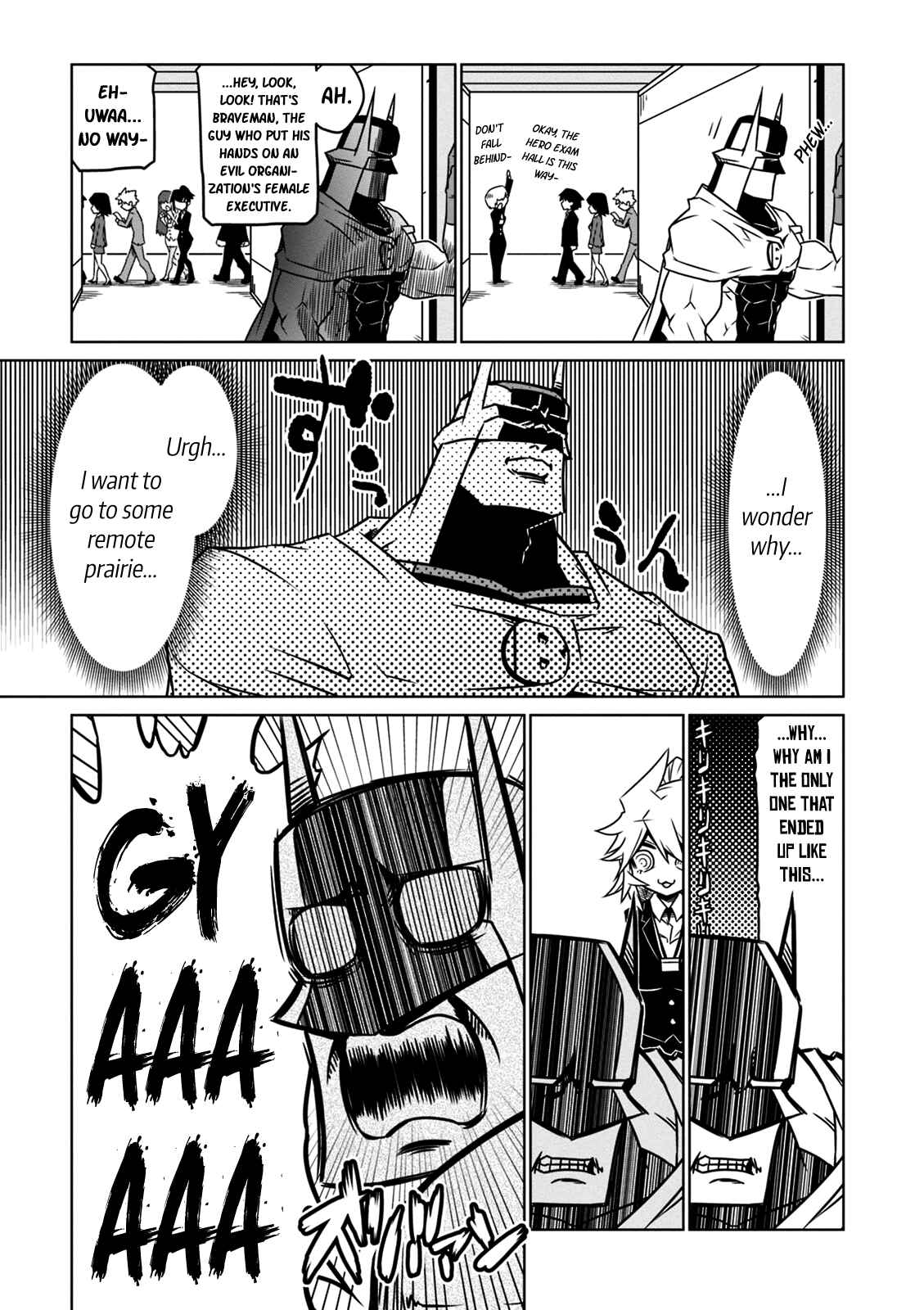 Page 3 Chapter 32 Zannen Jokanbu Black General-san