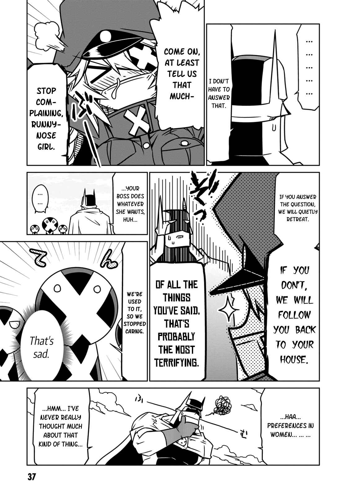 Page 3 Chapter 21 Zannen Jokanbu Black General-san