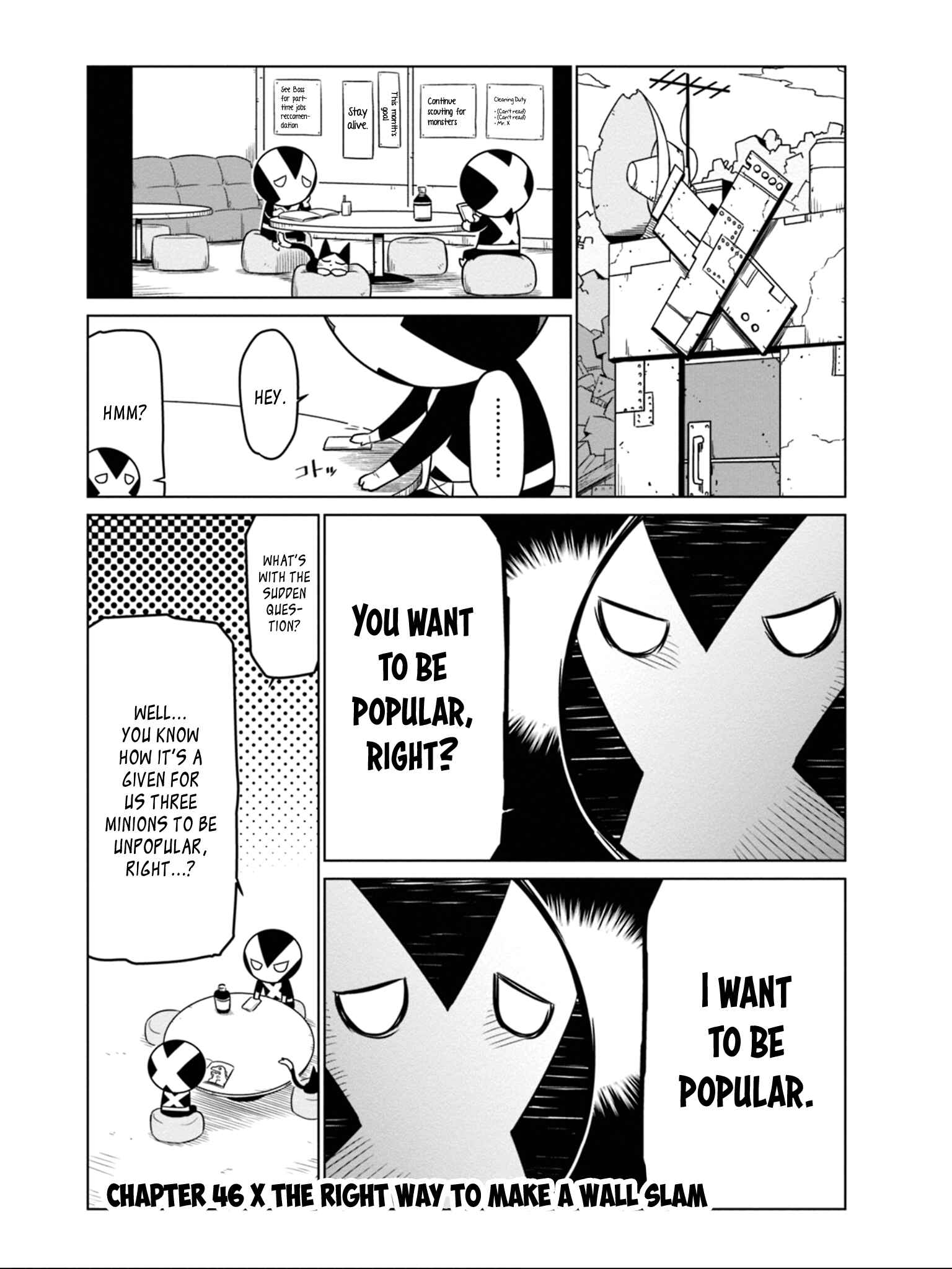 Page 1 Chapter 46 Zannen Jokanbu Black General-san