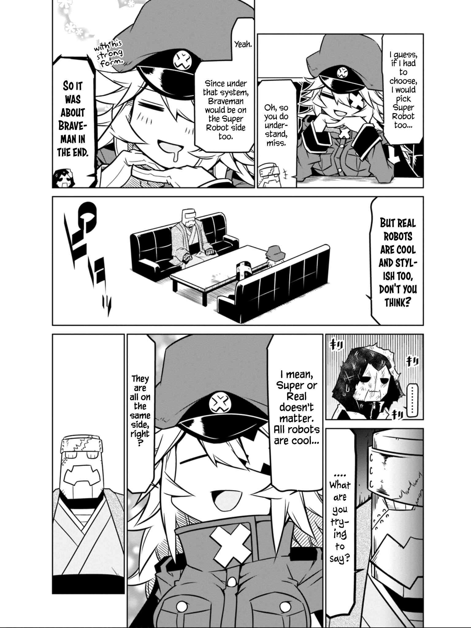 Page 8 Chapter 48 Zannen Jokanbu Black General-san