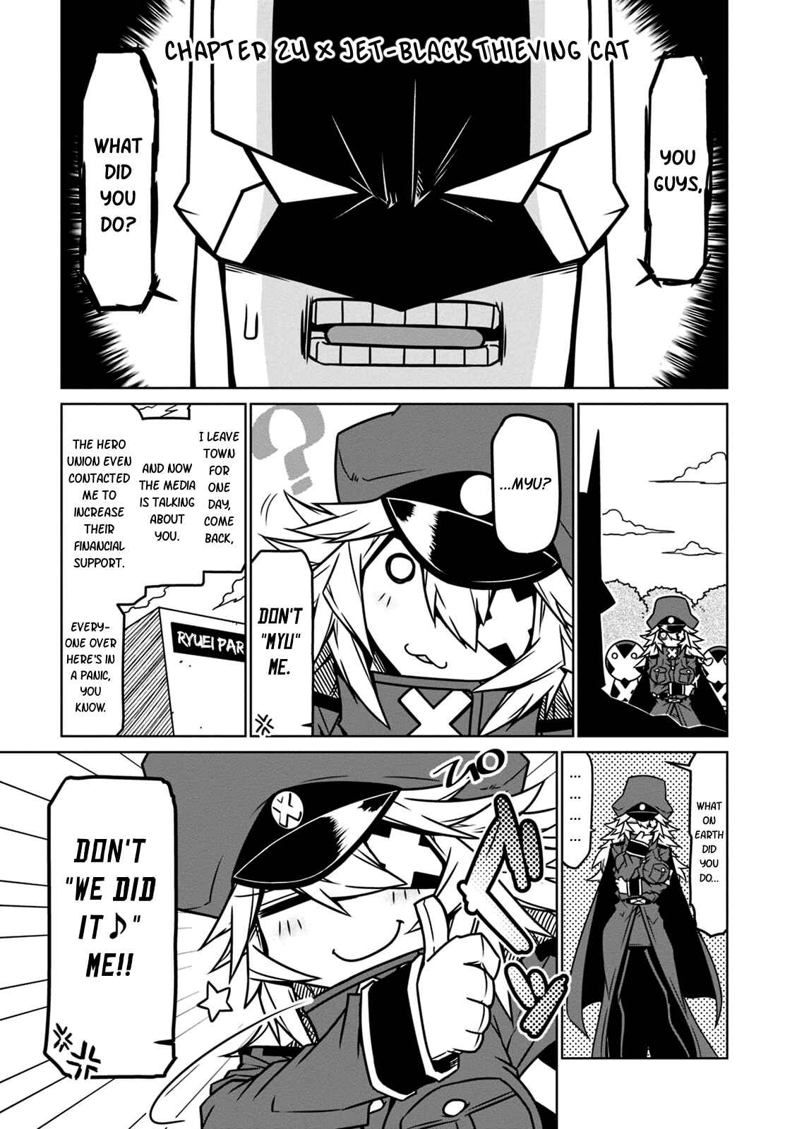 Page 1 Chapter 24 Zannen Jokanbu Black General-san