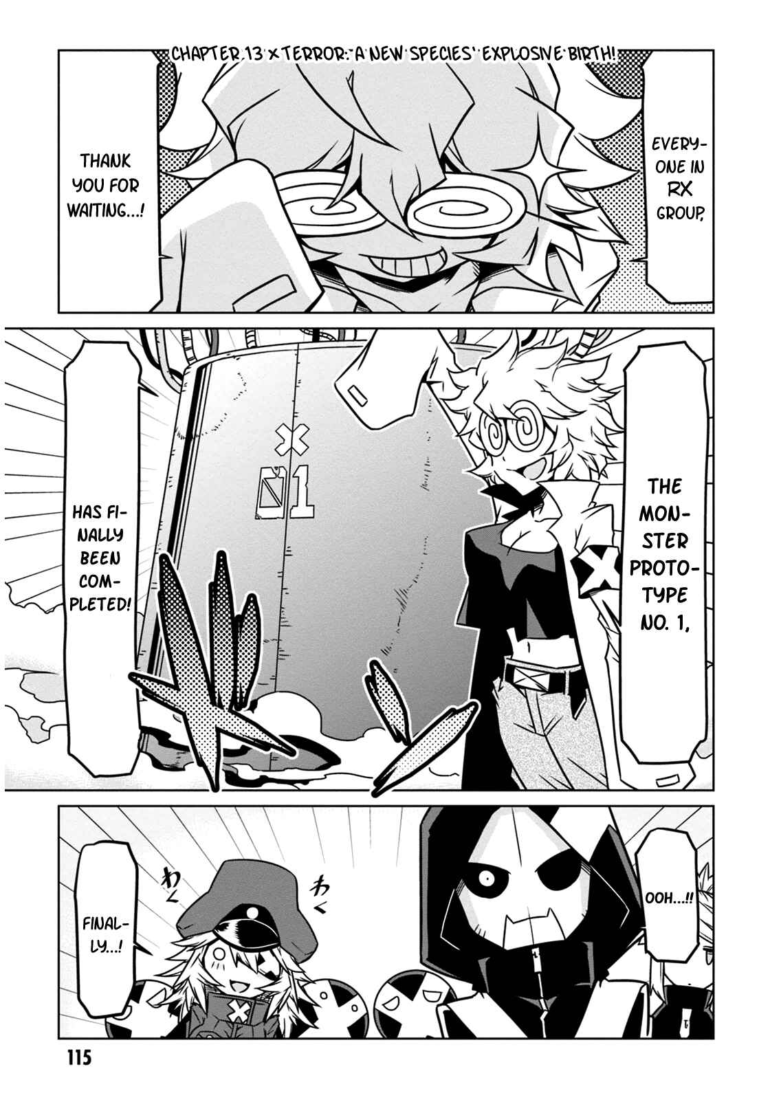 Page 1 Chapter 13 Zannen Jokanbu Black General-san
