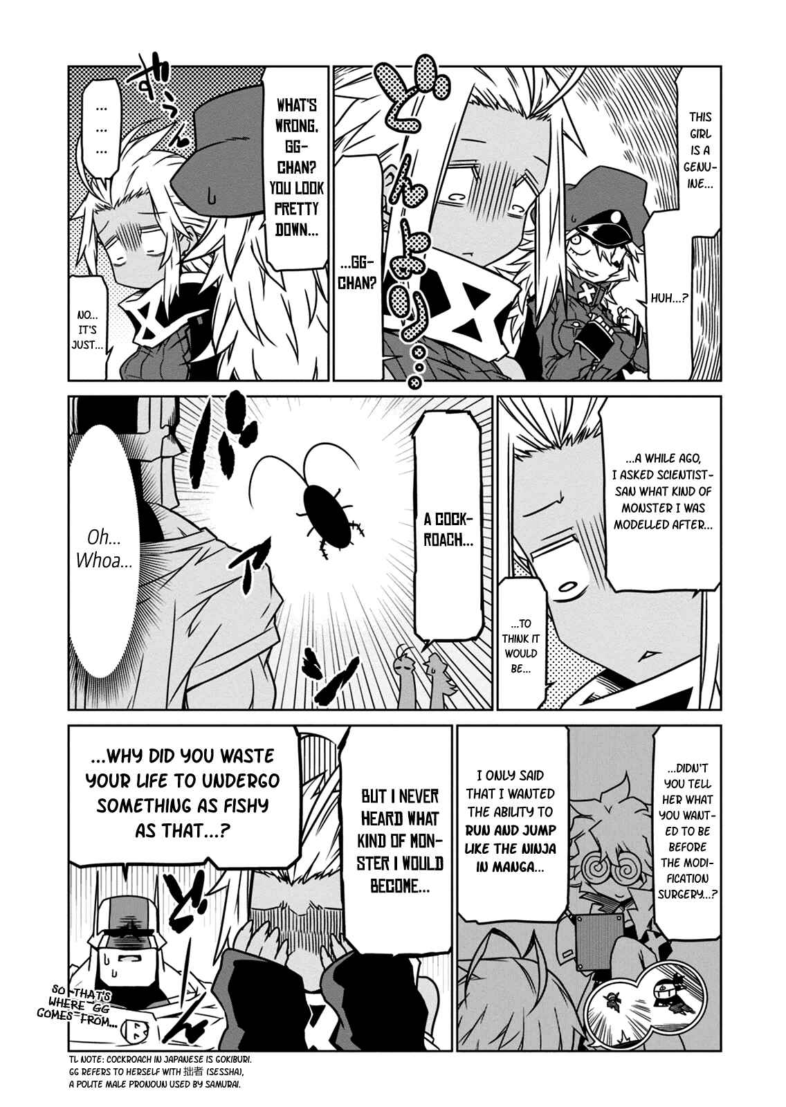 Page 4 Chapter 15 Zannen Jokanbu Black General-san