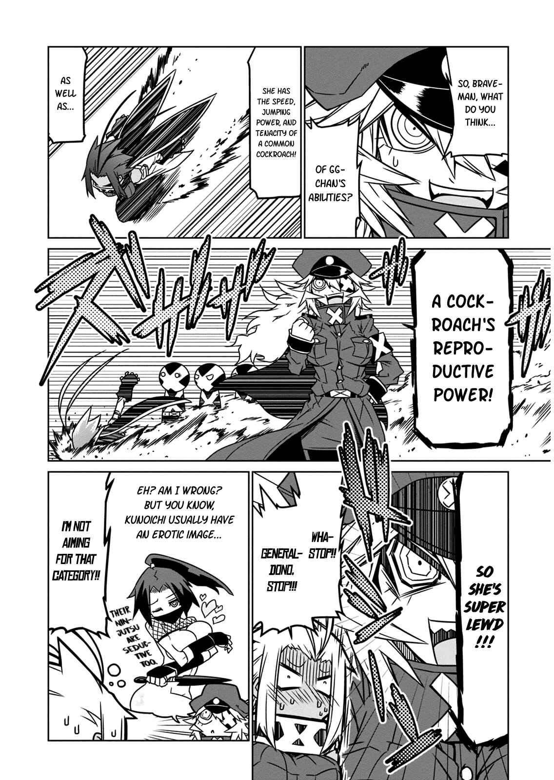 Page 8 Chapter 15 Zannen Jokanbu Black General-san
