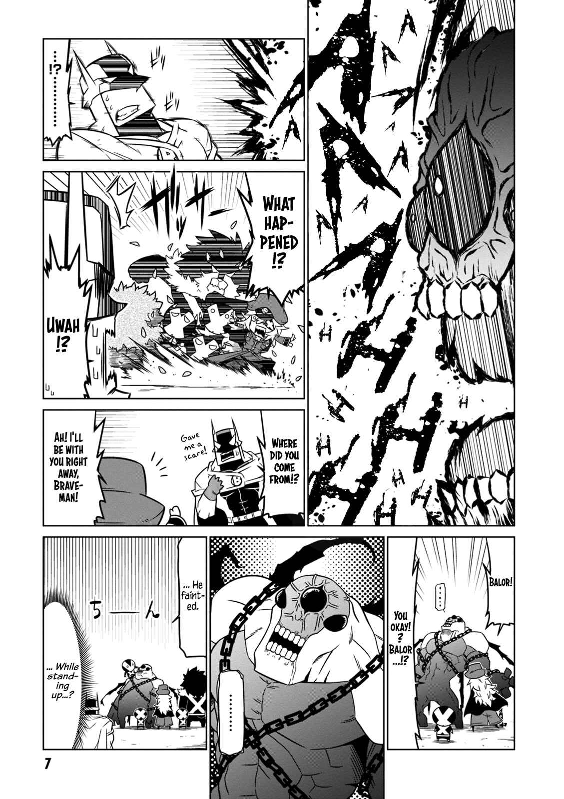 Page 5 Chapter 50 Zannen Jokanbu Black General-san