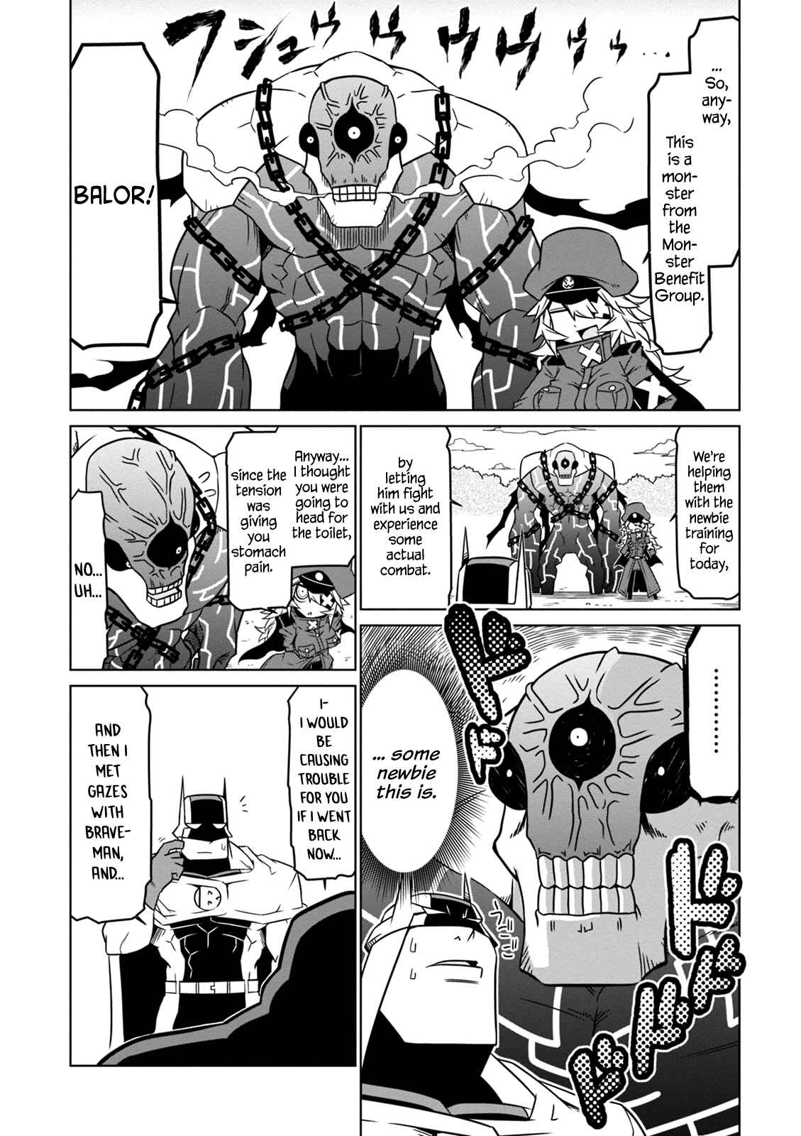 Page 6 Chapter 50 Zannen Jokanbu Black General-san