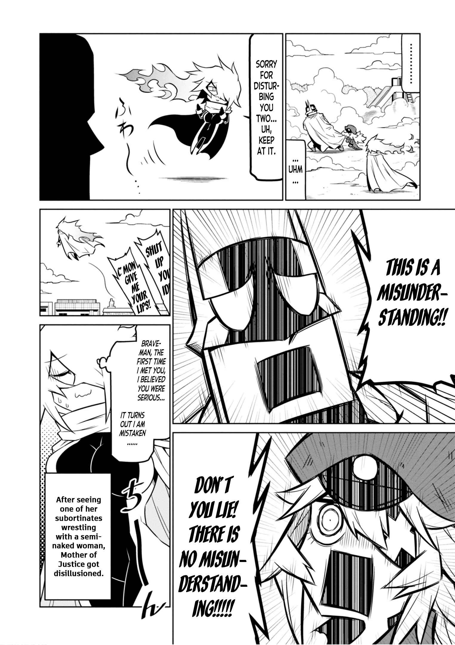 Page 8 Chapter 70 Zannen Jokanbu Black General-san