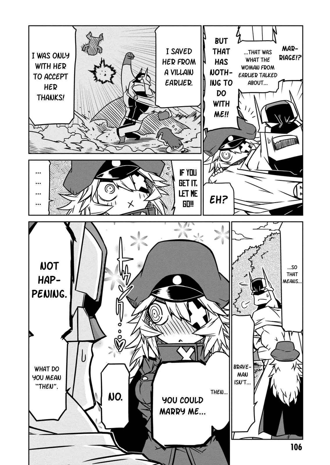 Page 8 Chapter 11 Zannen Jokanbu Black General-san