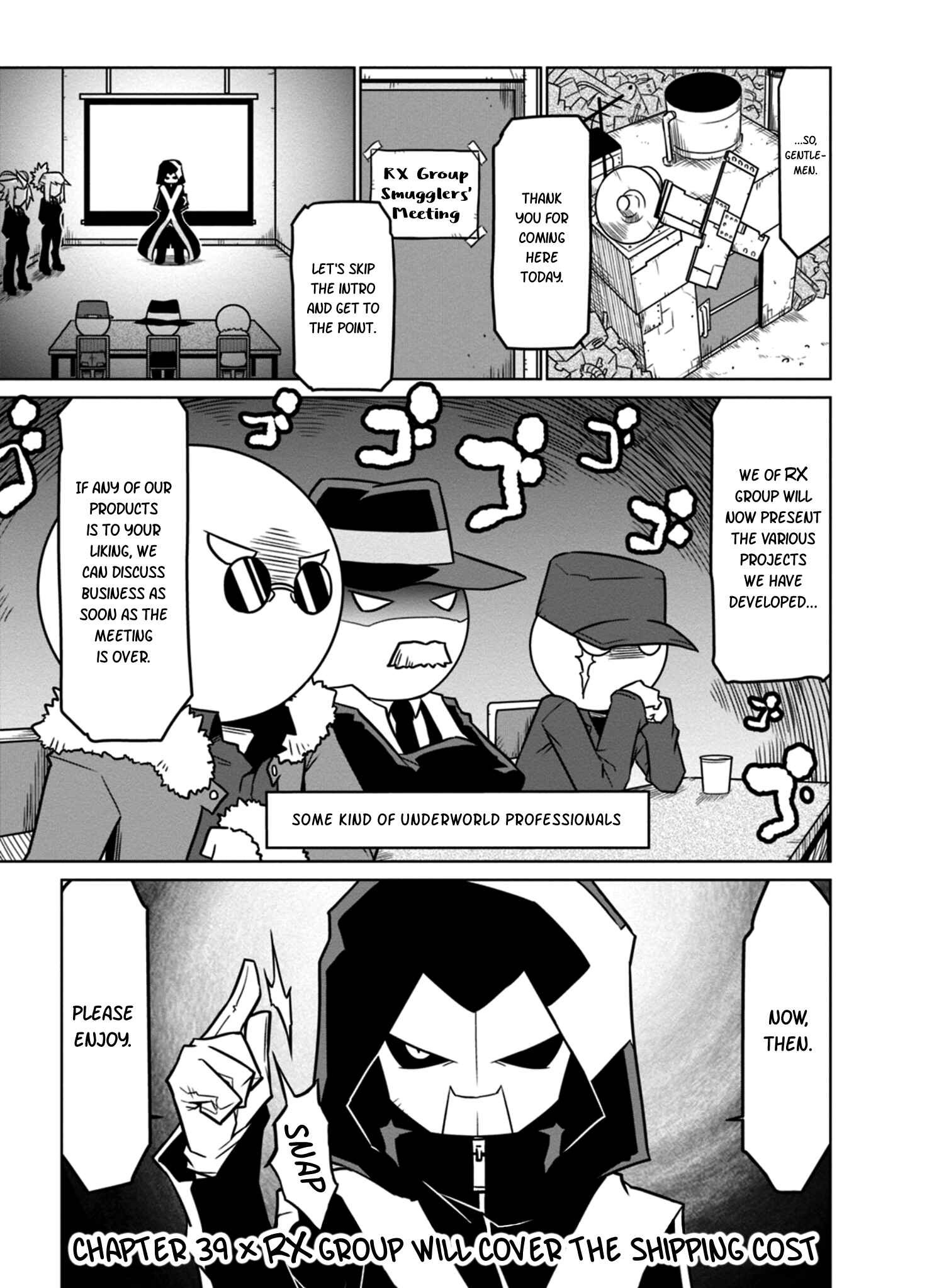 Page 1 Chapter 39 Zannen Jokanbu Black General-san