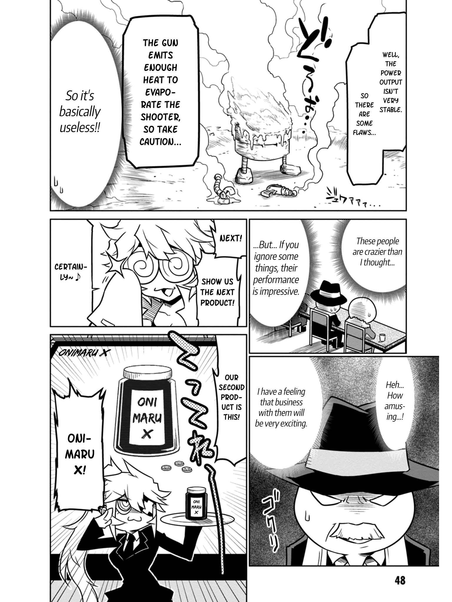 Page 4 Chapter 39 Zannen Jokanbu Black General-san