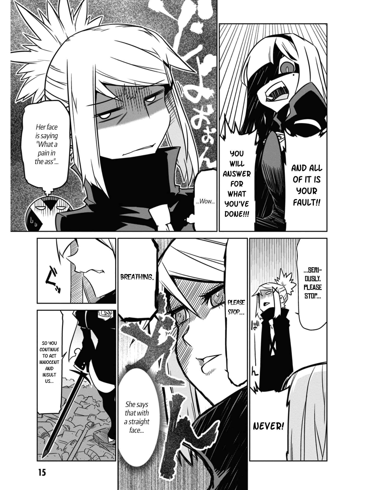 Page 5 Chapter 35 Zannen Jokanbu Black General-san