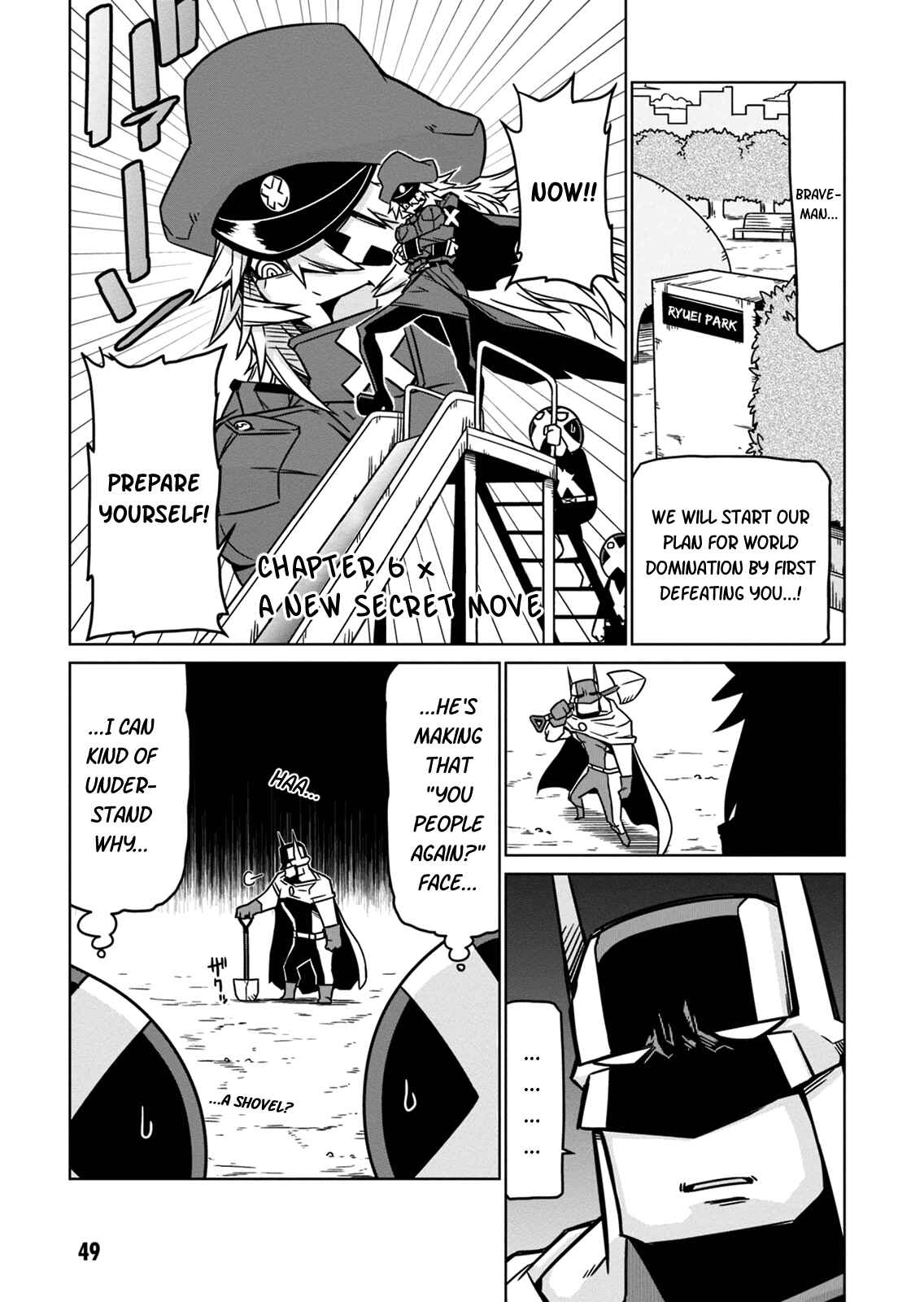 Page 1 Chapter 6 Zannen Jokanbu Black General-san