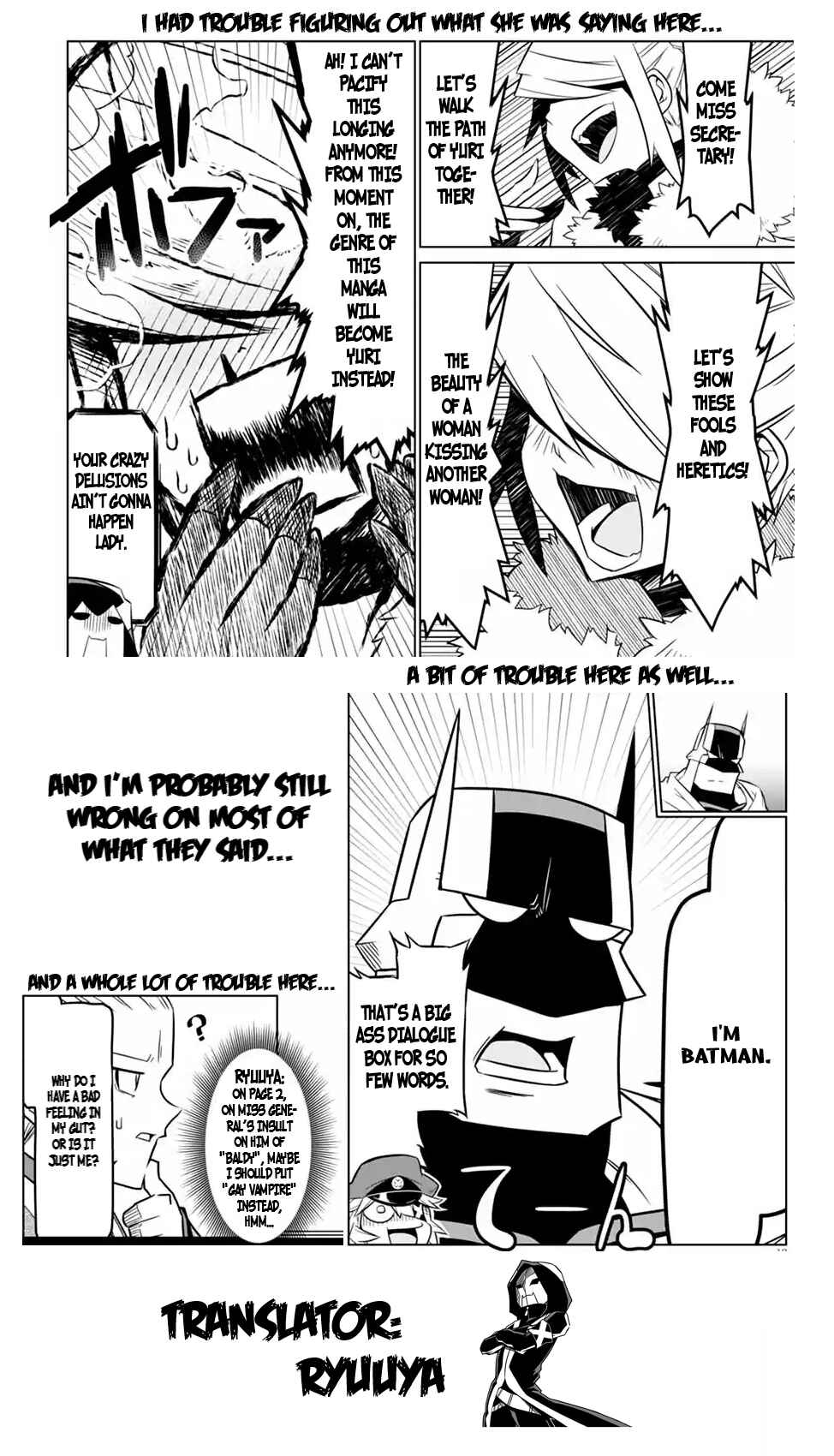 Page 23 Chapter 64 Zannen Jokanbu Black General-san