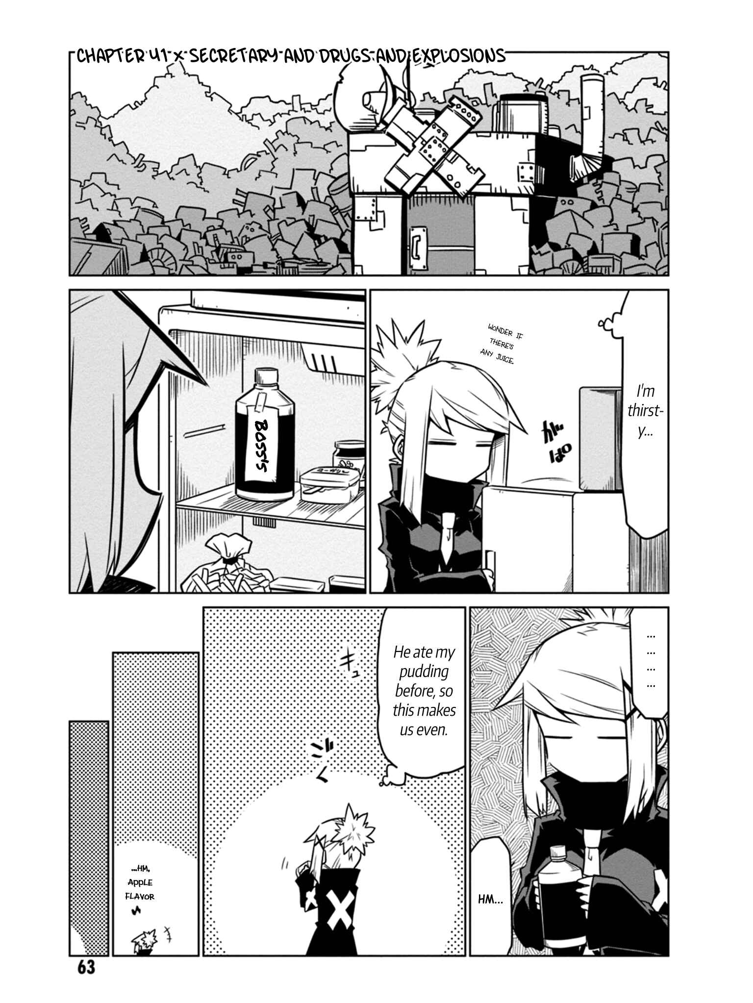 Page 1 Chapter 41 Zannen Jokanbu Black General-san