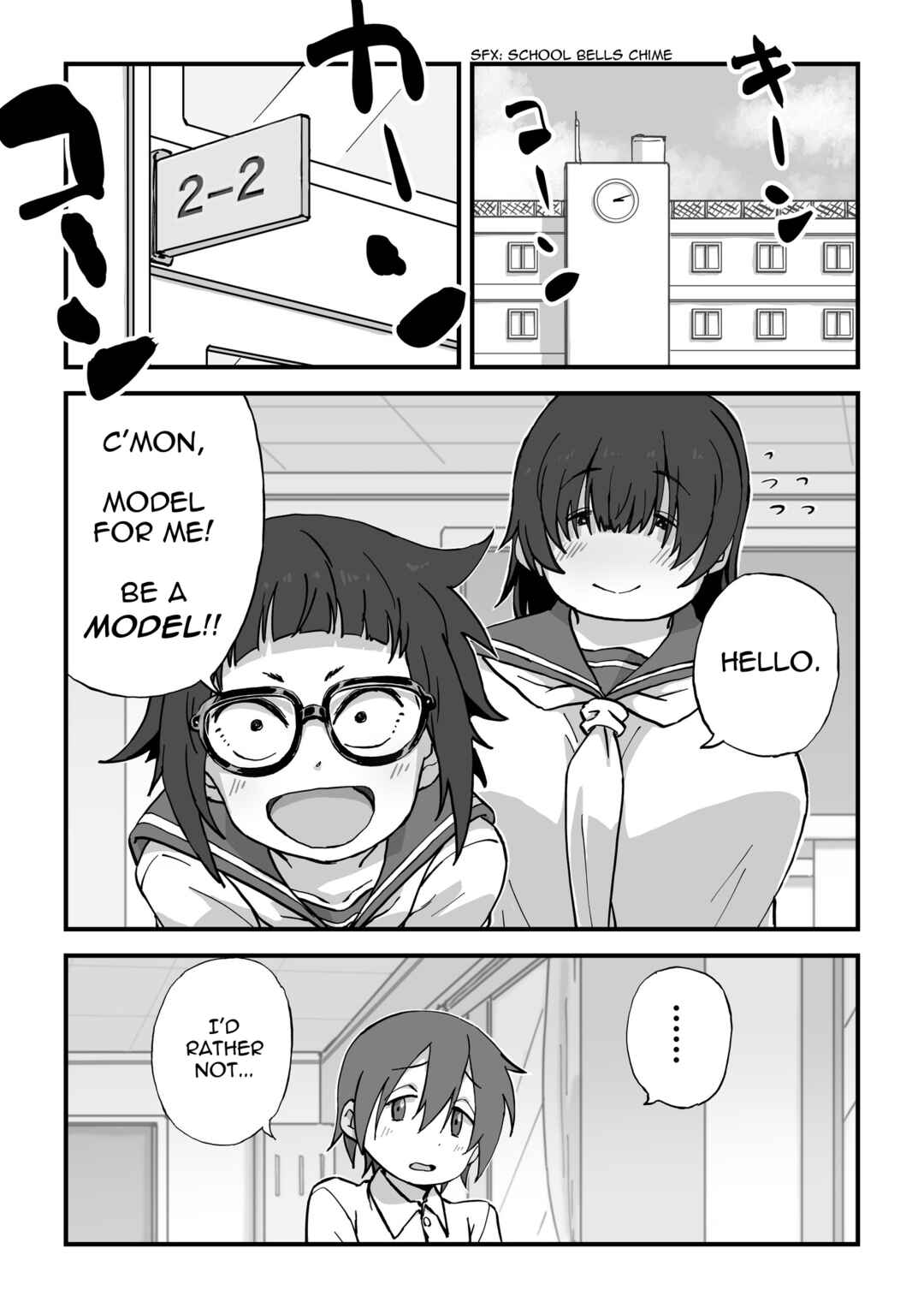 Page 2 Chapter 1 Im the Manga Clubs Naked Model