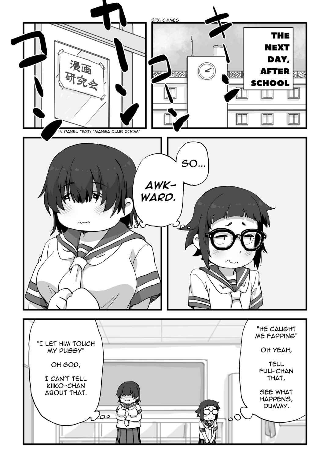 Page 32 Chapter 1 Im the Manga Clubs Naked Model