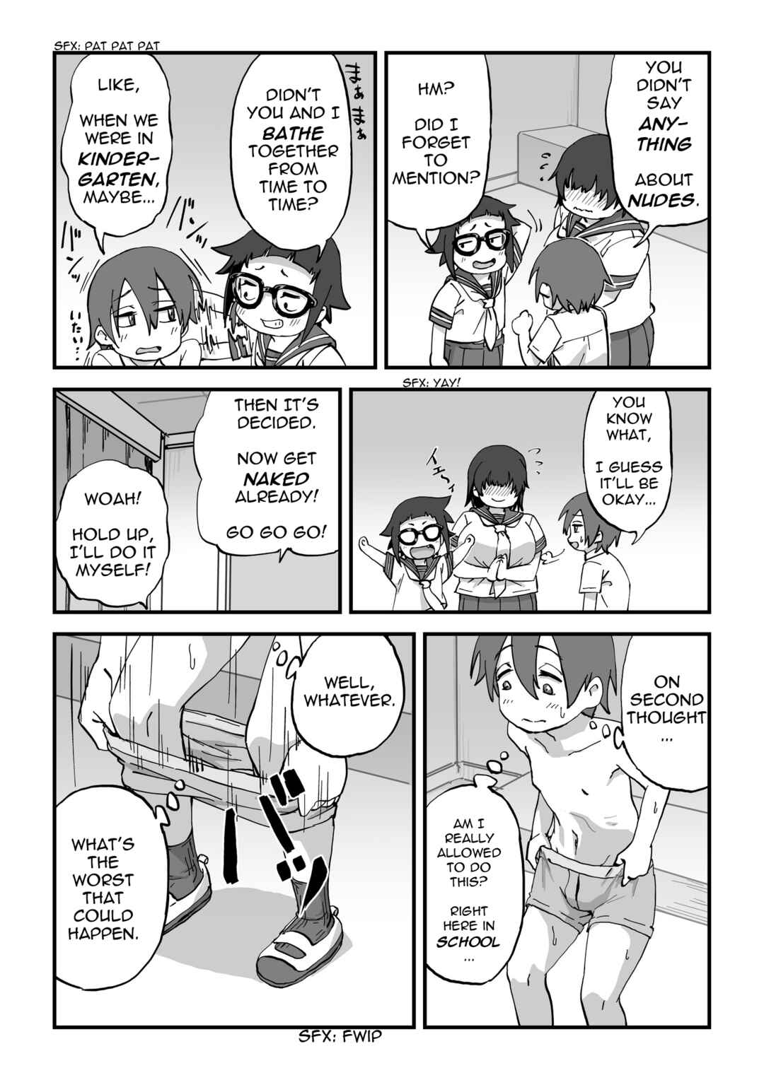 Page 5 Chapter 1 Im the Manga Clubs Naked Model