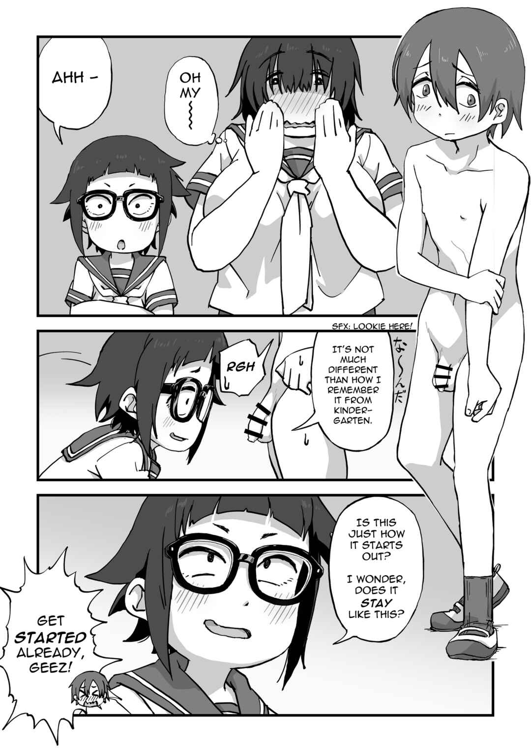 Page 6 Chapter 1 Im the Manga Clubs Naked Model