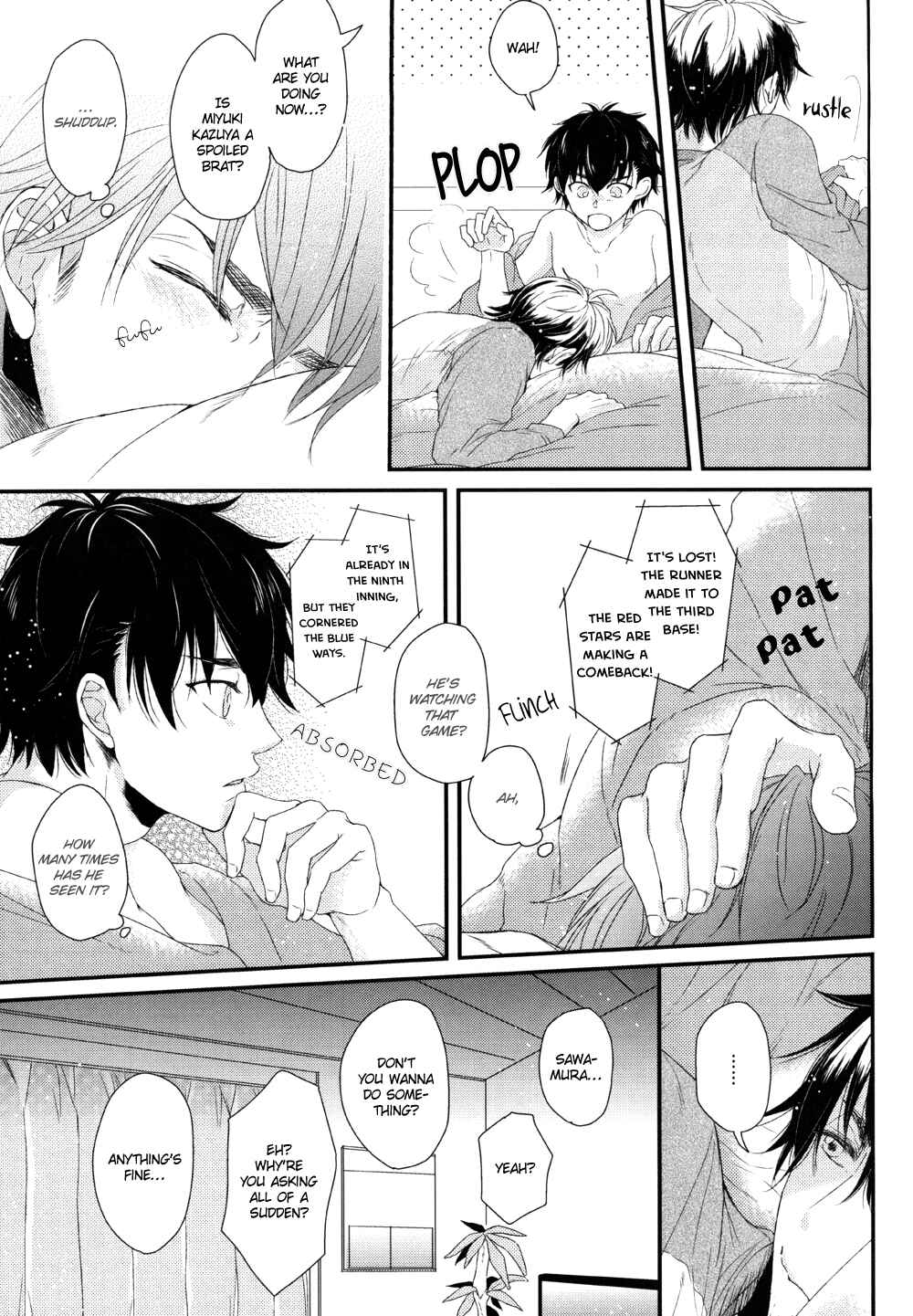 Page 17 Chapter Unknown_74bf Diamond no Ace - Declaration of Personal Affairs (Doujinshi)