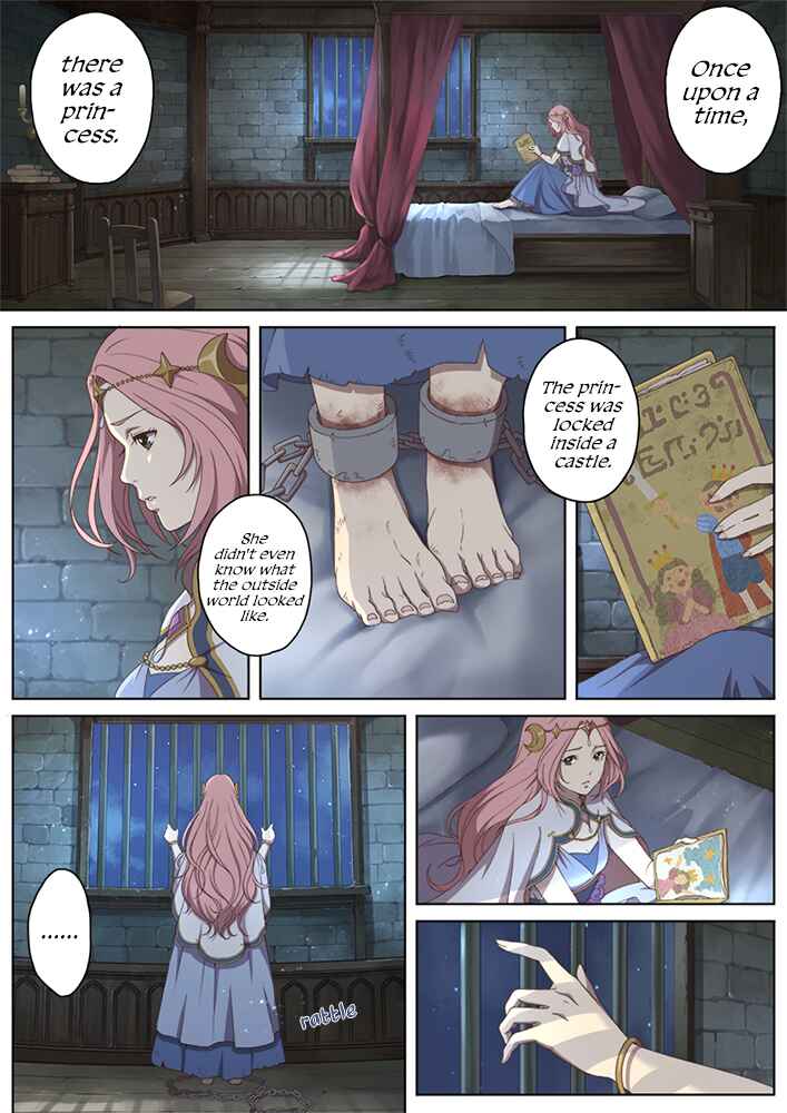 Page 1 Chapter Unknown_7ae8 The Cursed Princess and The Ghost Knight