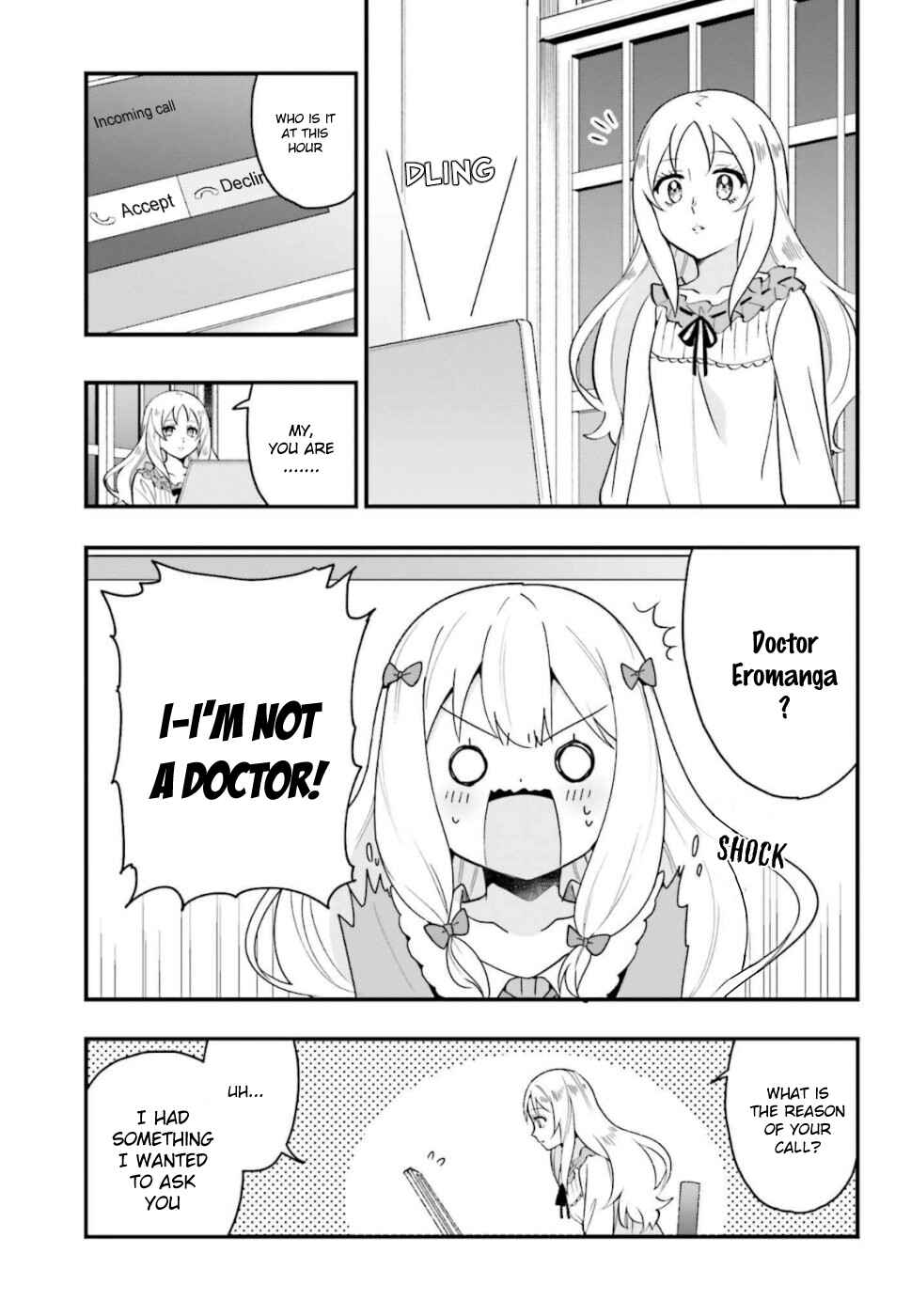 Page 19 Chapter 15 EroManga-Sensei: Yamada Elf-daisensei no Koi suru Junshin Gohan