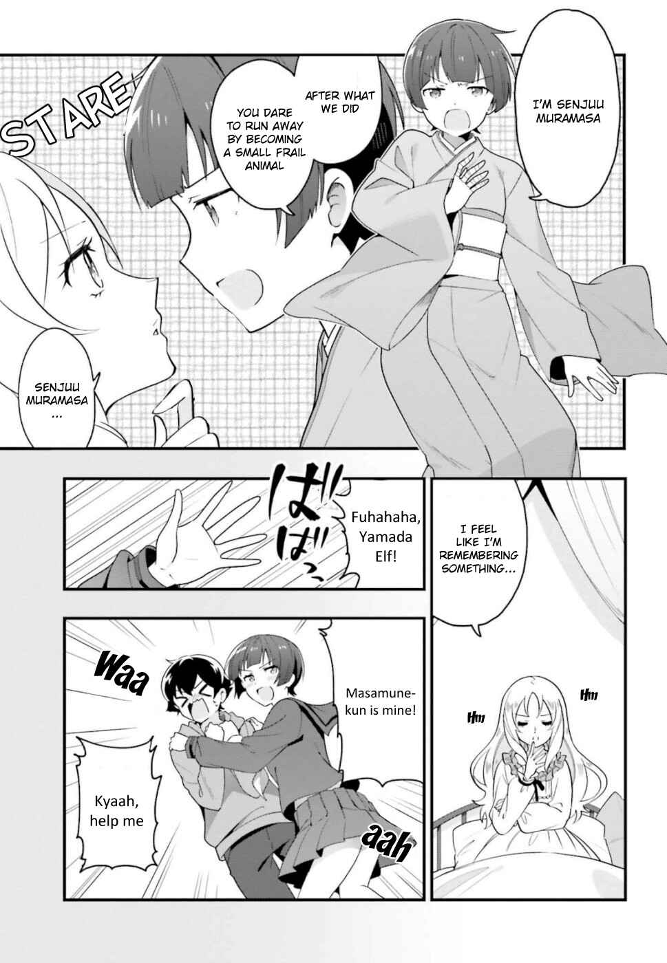 Page 9 Chapter 15 EroManga-Sensei: Yamada Elf-daisensei no Koi suru Junshin Gohan