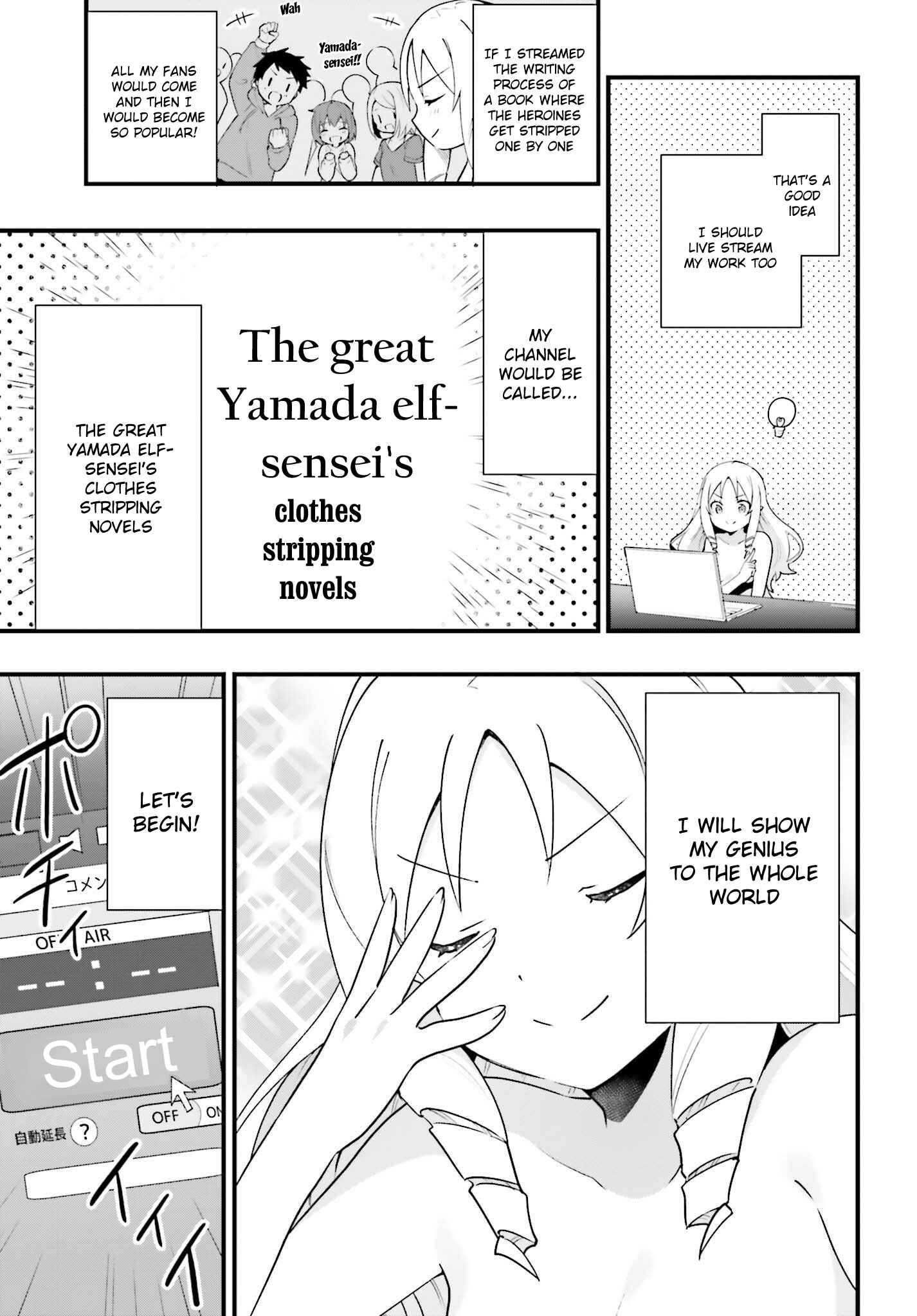 Page 9 Chapter 10 EroManga-Sensei: Yamada Elf-daisensei no Koi suru Junshin Gohan