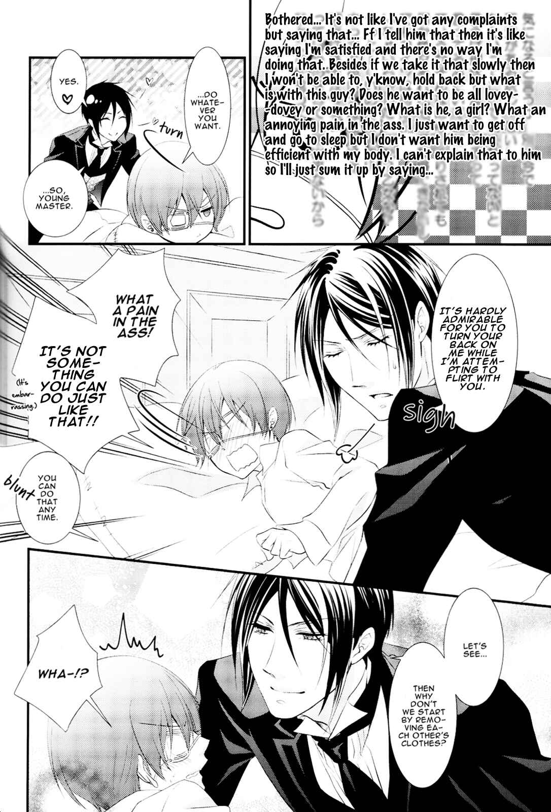 Page 3 Chapter Unknown_99ec Black Butler - Slow (Doujinshi)