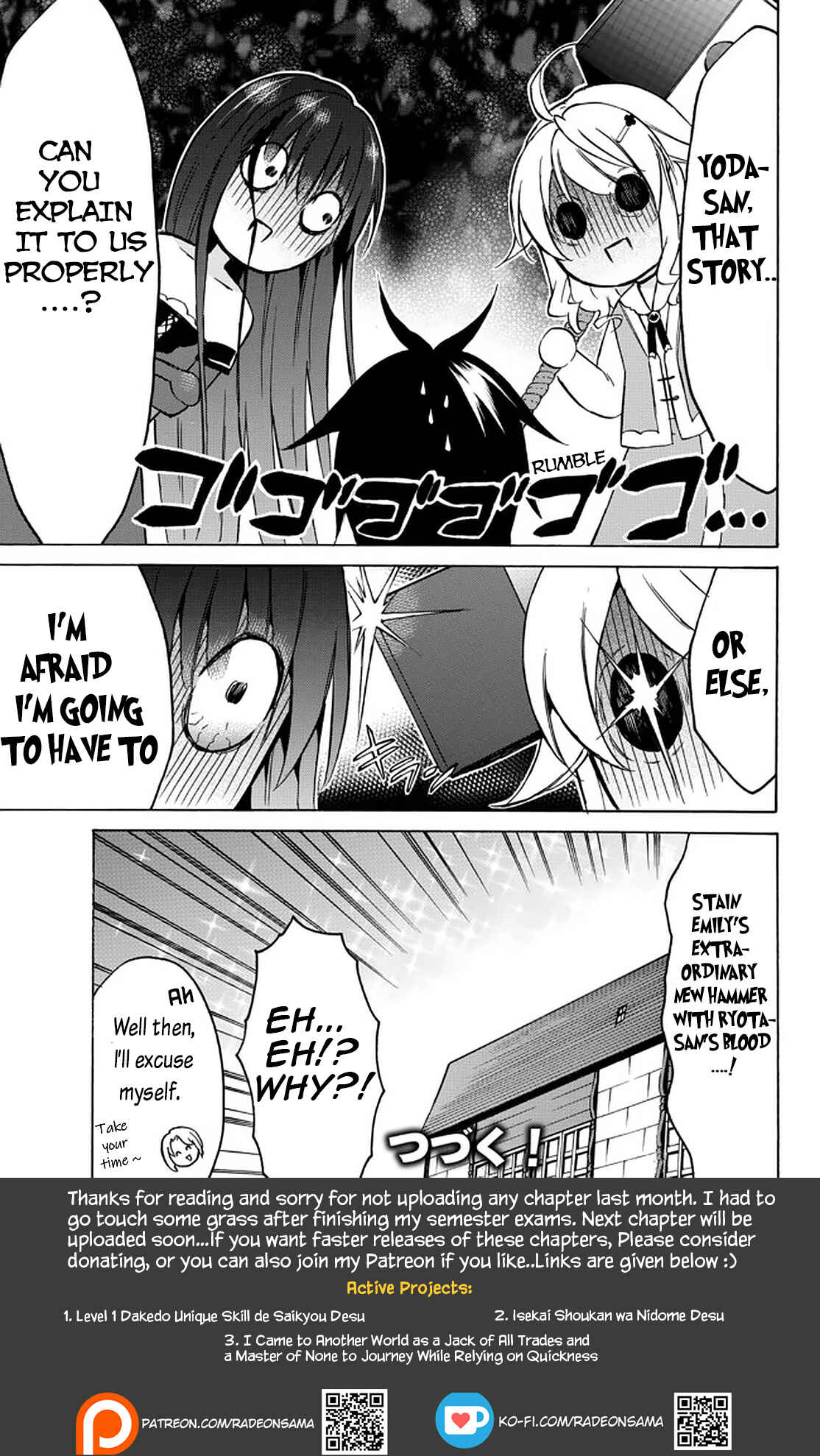 Page 31 Chapter 35 Level 1 Dakedo Unique Skill de Saikyou desu