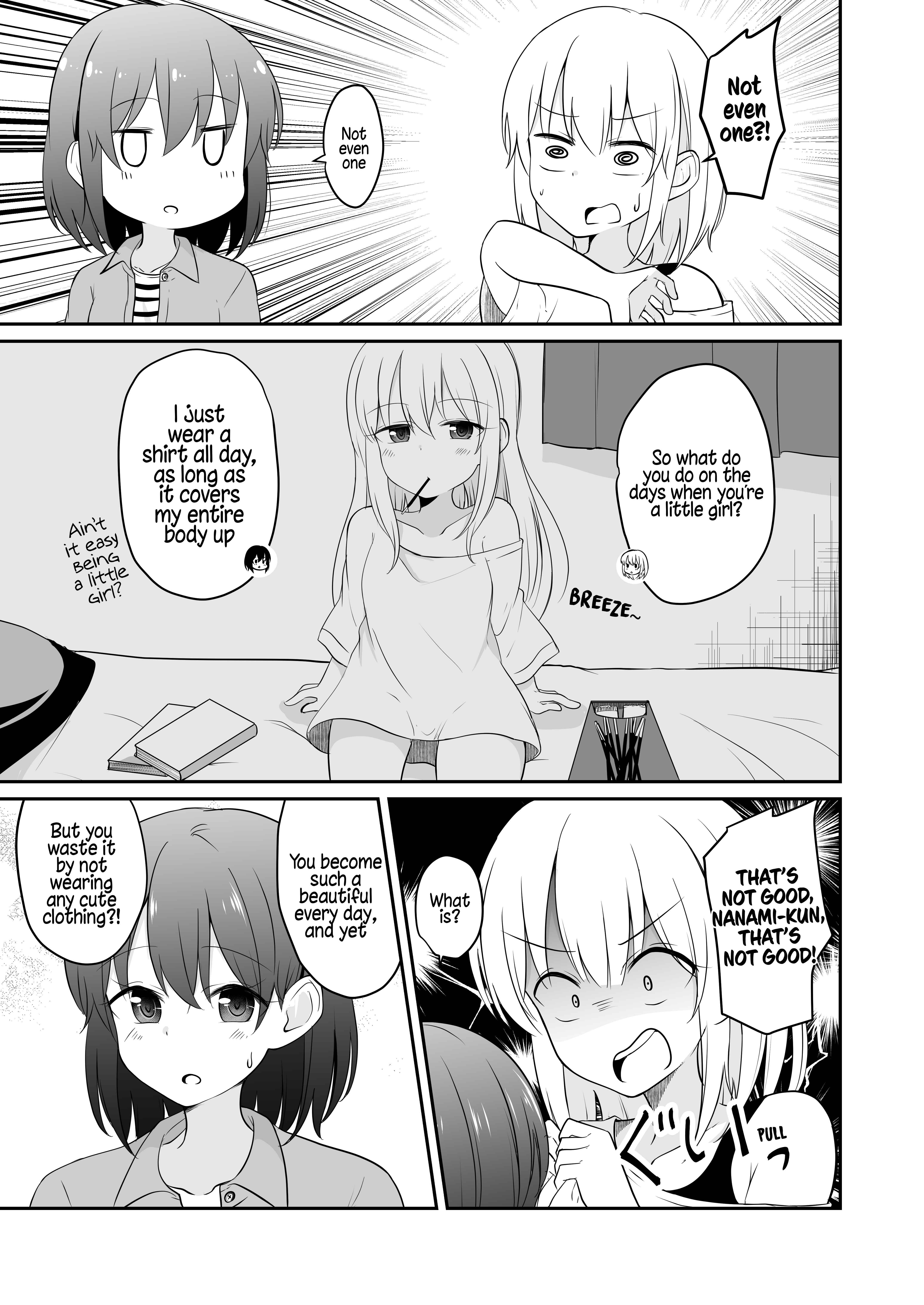 Page 3 Chapter 4 A Story About a Boy Who Randomly Become a Girl of Various Type When He Wakes Up in The Morning