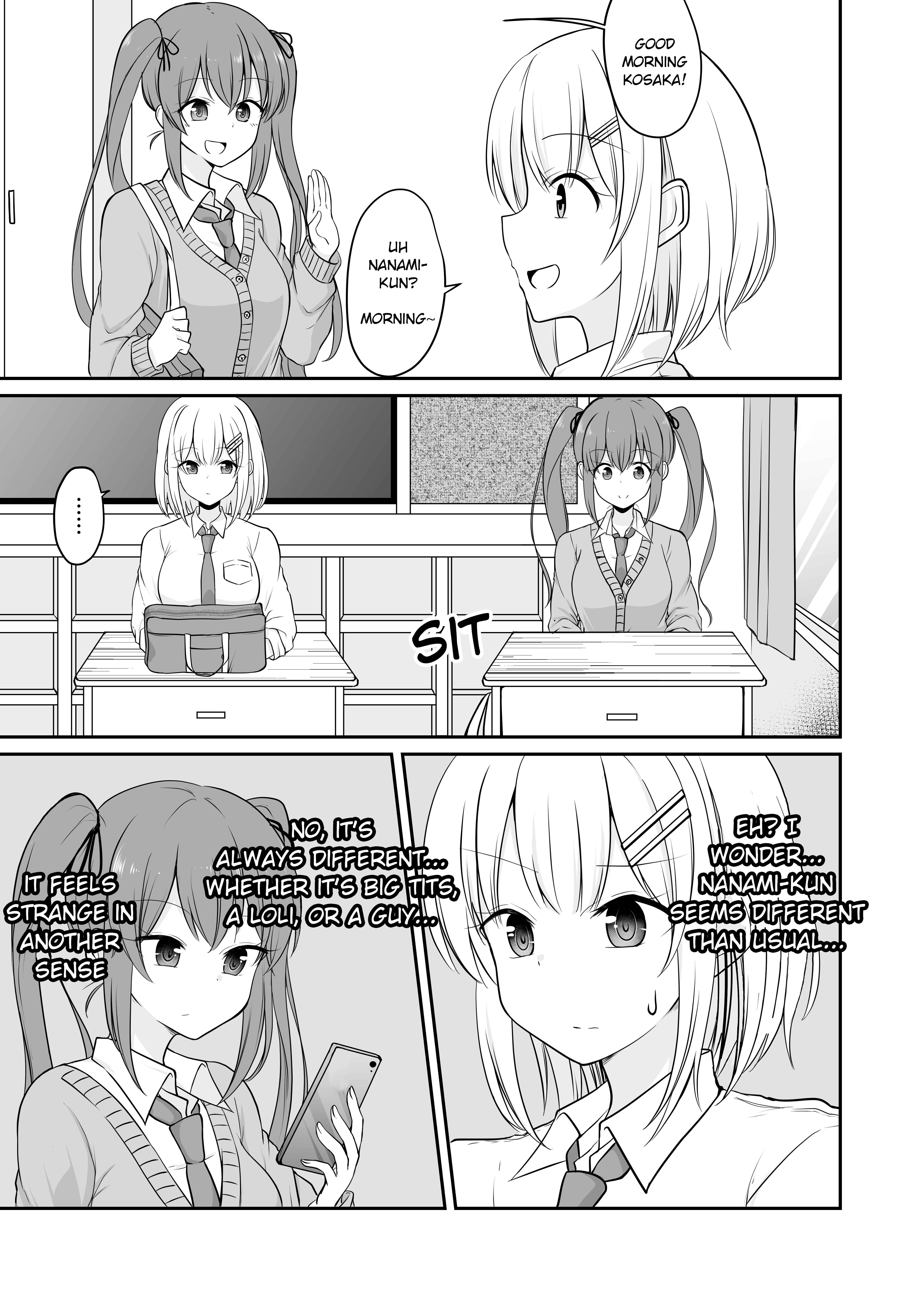 Page 1 Chapter 3 A Story About a Boy Who Randomly Become a Girl of Various Type When He Wakes Up in The Morning