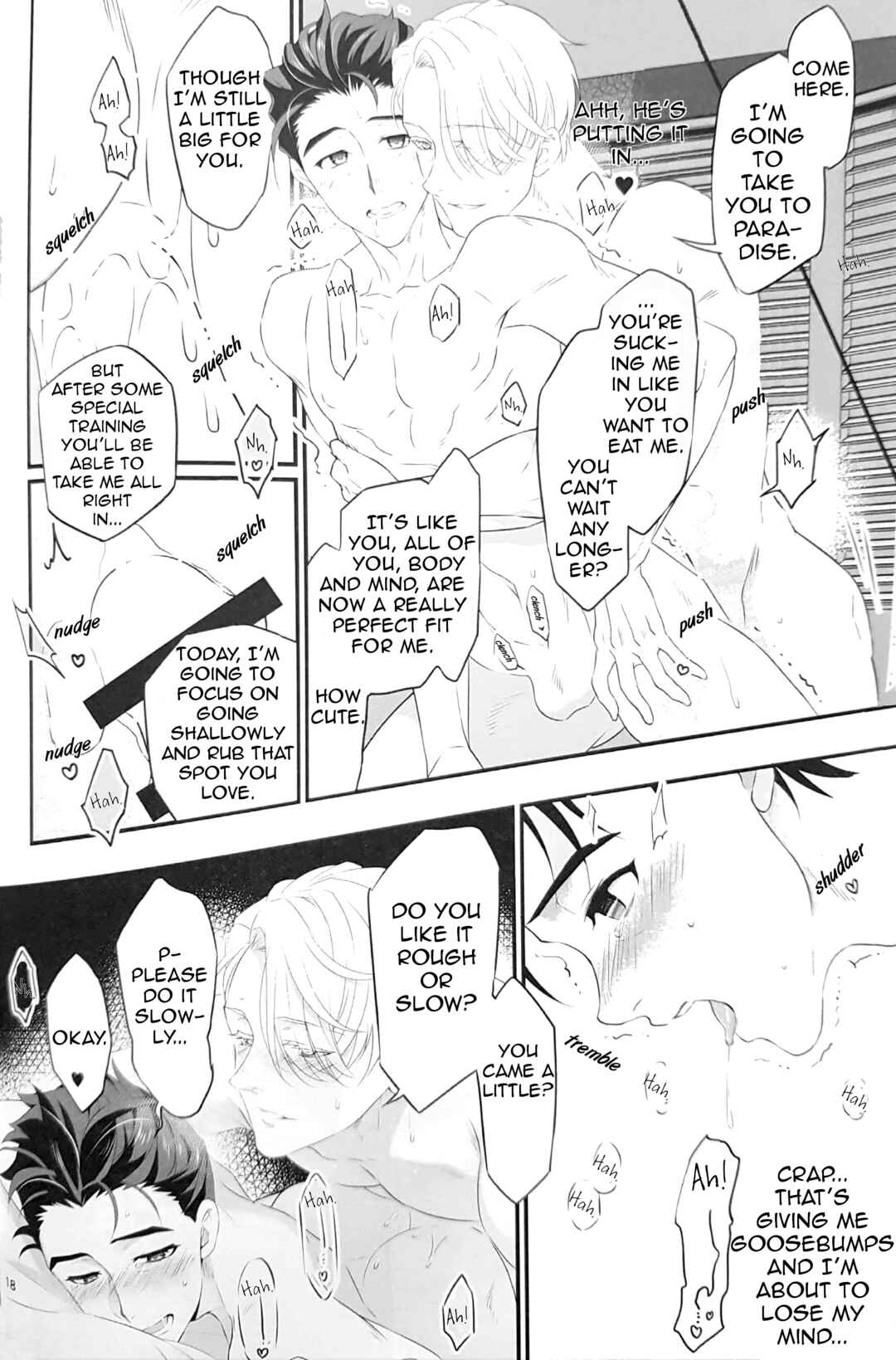 Page 17 Chapter Unknown_63fe Yuri!!! on Ice - Honey From Your Fingertips (Doujinshi)