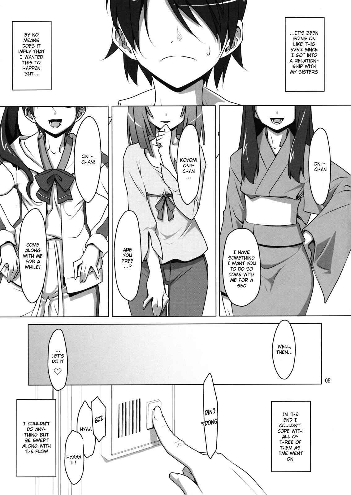 Page 3 Chapter 4 Bakemonogatari - Onegai! FireSisters★ -Soushuuhen- (Doujinshi)