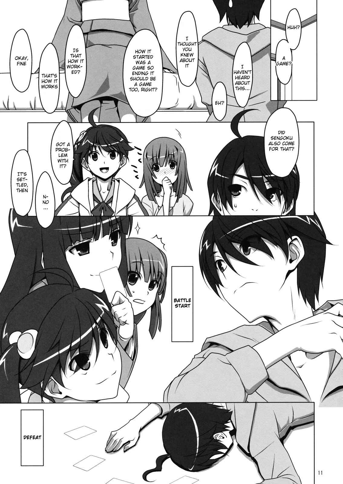 Page 9 Chapter 4 Bakemonogatari - Onegai! FireSisters★ -Soushuuhen- (Doujinshi)