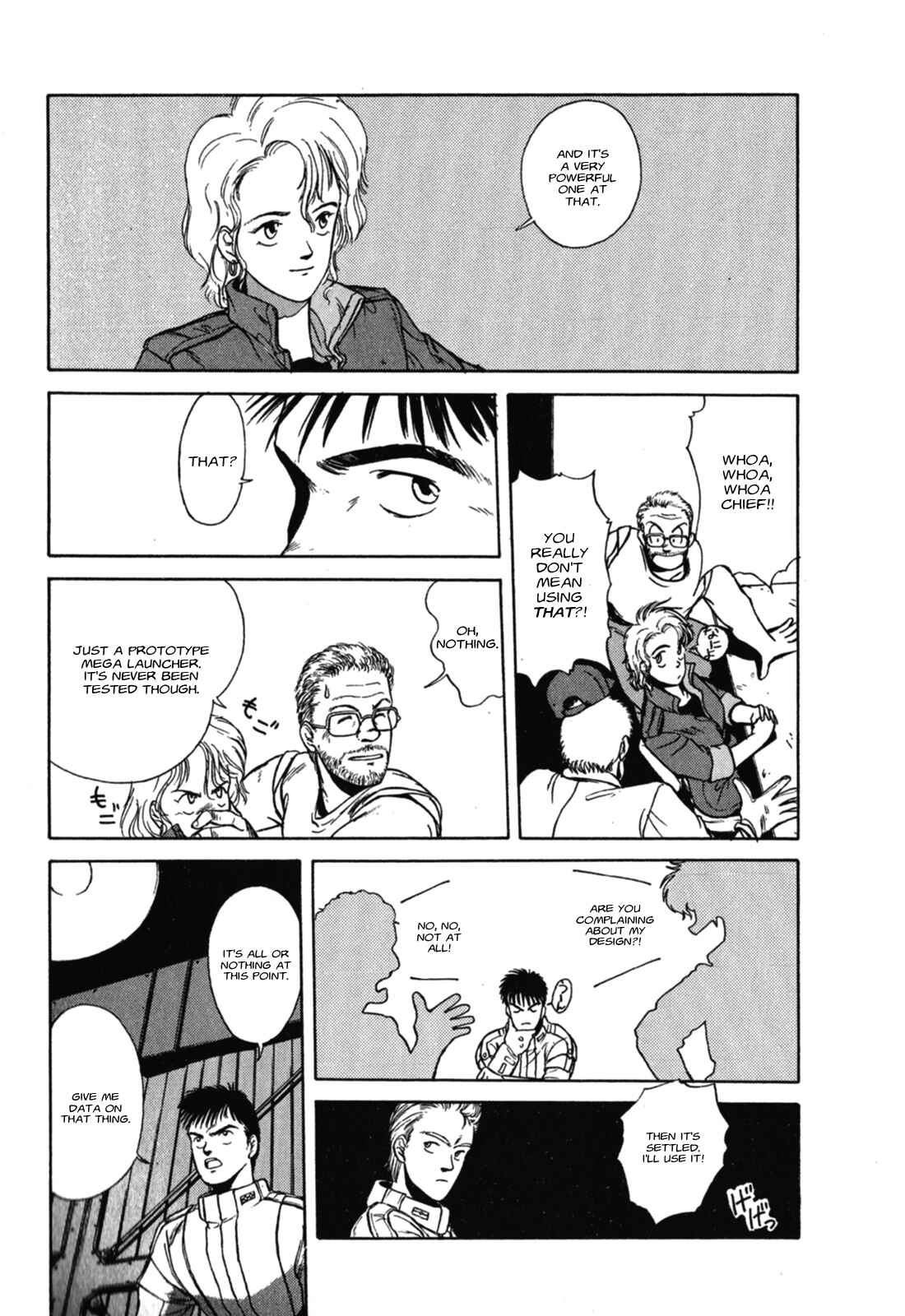 Page 4 Chapter 2 Mobile Suit Collection Manga SECRET FORMULA
