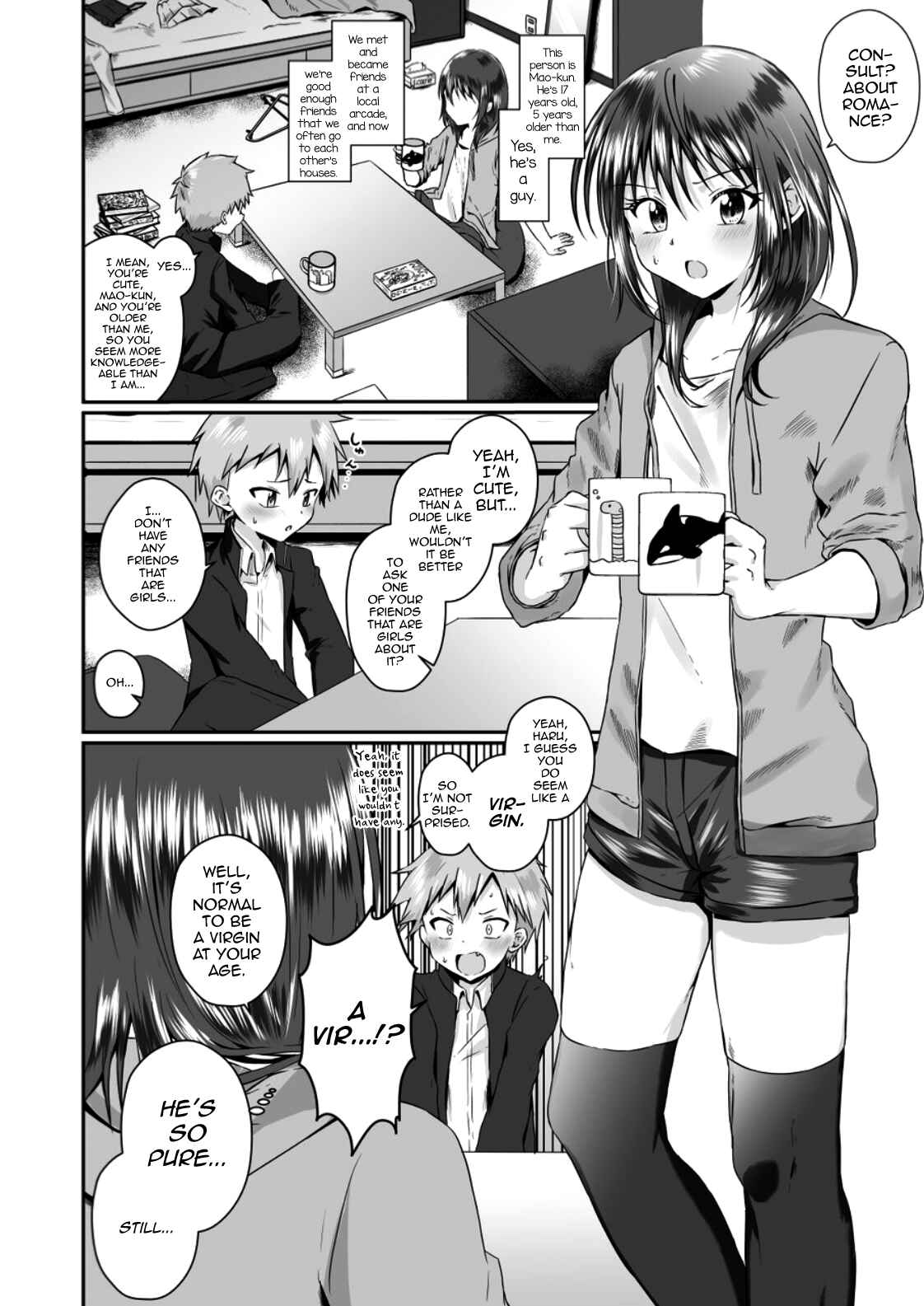 Page 4 Chapter Unknown_e86b Chotto S na Onee-san ni Otokonoko ga Horareru Hanashi